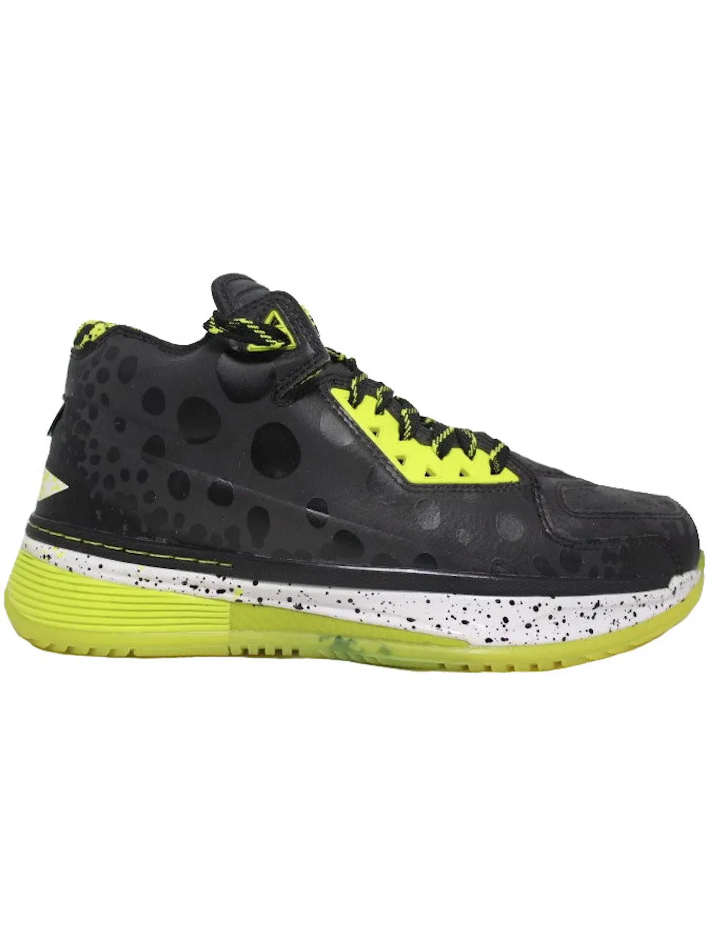 Мужские баскетбольные кроссовки с высокой посадкой Li-Ning Way of Wade 2 — изображение 1 из 1, черный/желтый/белый