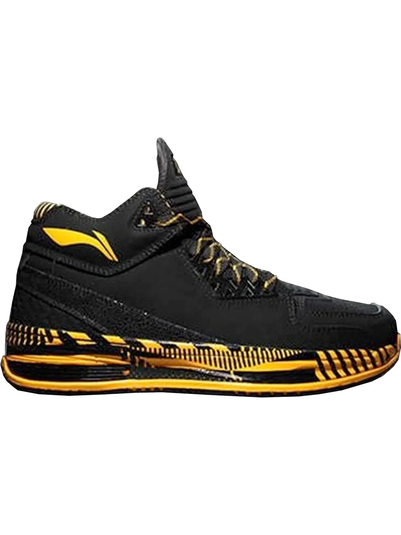 Мужские кроссовки Performance Li-Ning Way Of Wade 2 Caution — изображение 1 из 1, черный/желтый