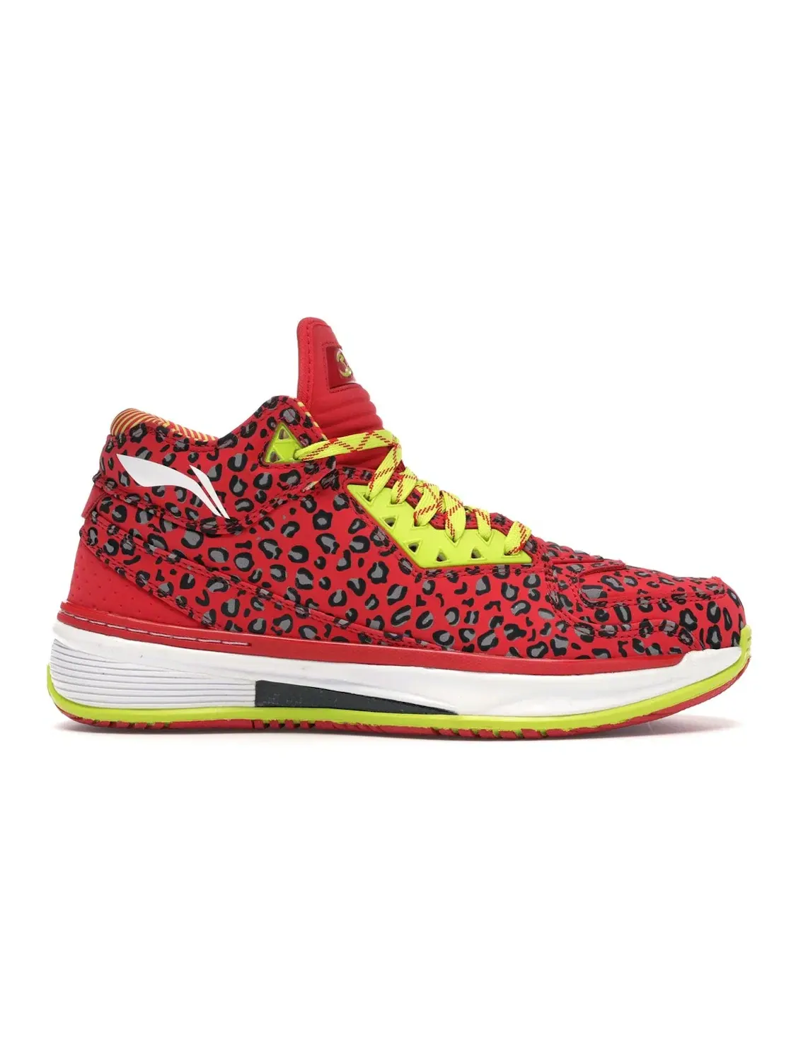 Мужские кроссовки с принтом Li-Ning Way Of Wade — изображение 1 из 4, красный/желтый-белый
