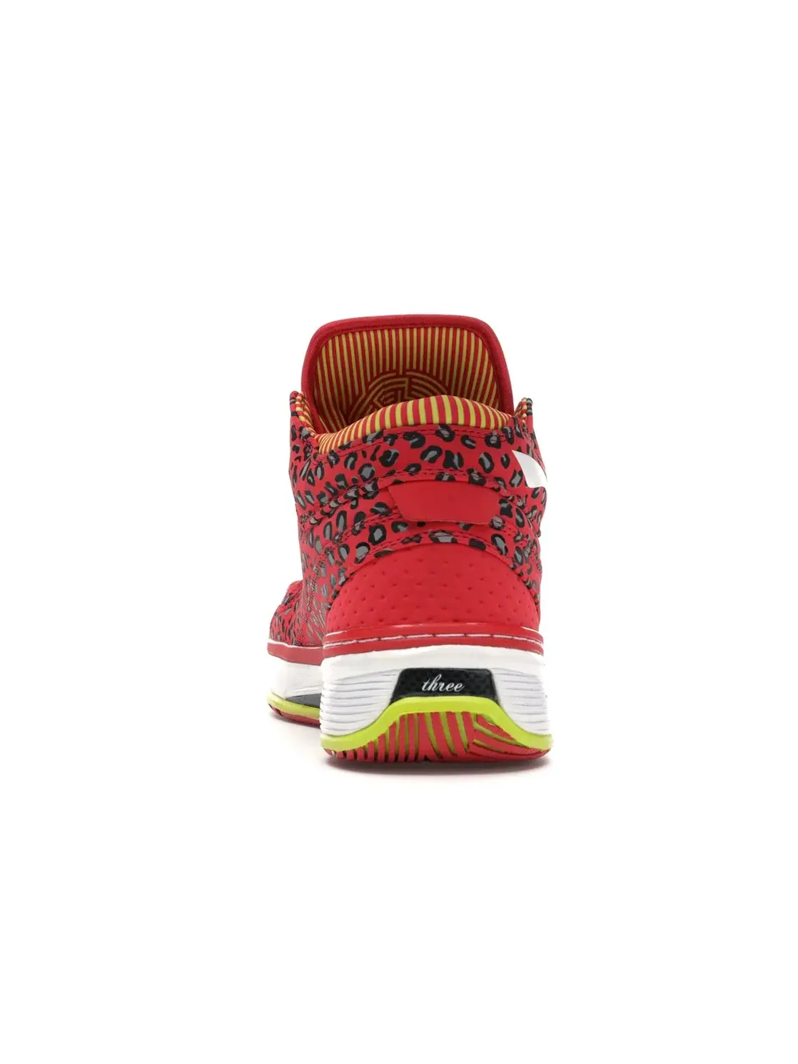 Мужские кроссовки с принтом Li-Ning Way Of Wade — изображение 4 из 4, красный/желтый-белый