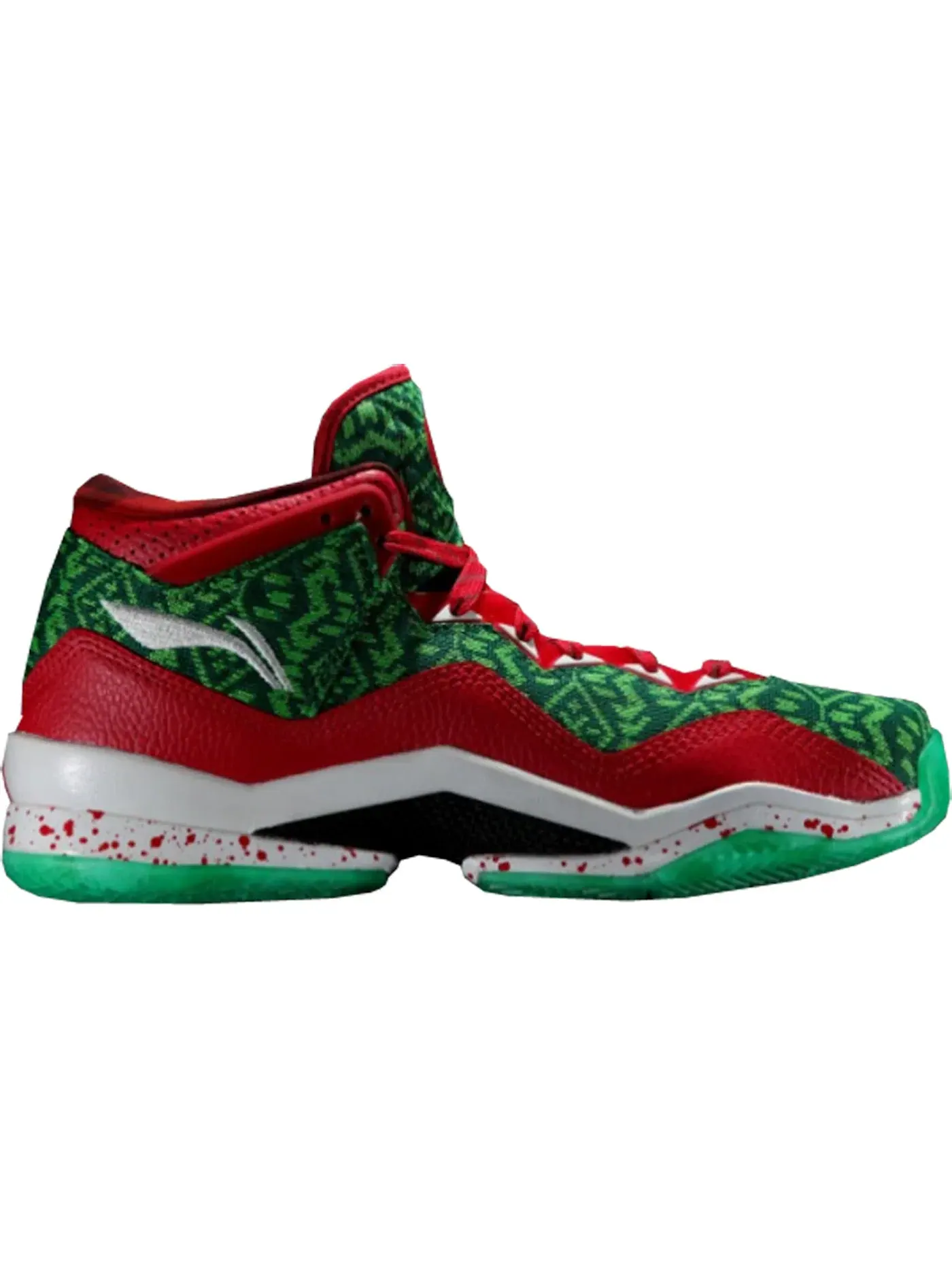 Мужские кроссовки для баскетбола Li-Ning Way Of Wade — изображение 1 из 1, зеленый/красный-белый