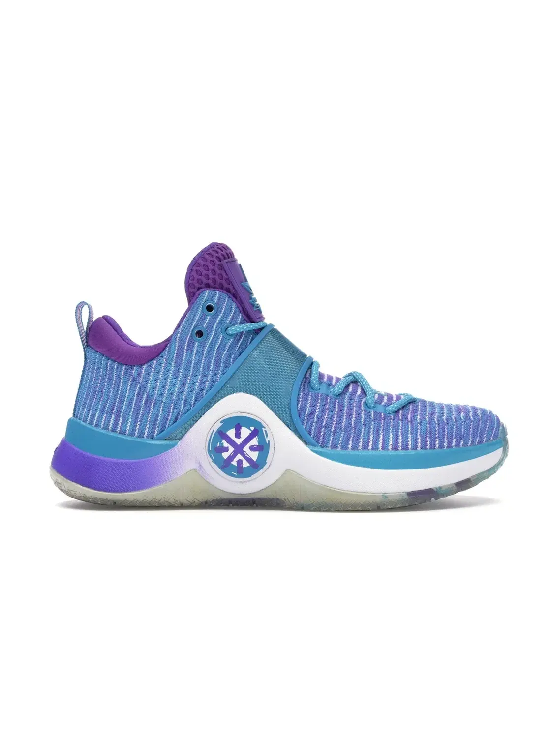 Мужские кроссовки для баскетбола Li-Ning Way Of Wade — изображение 1 из 4, синий/фиолетовый-белый