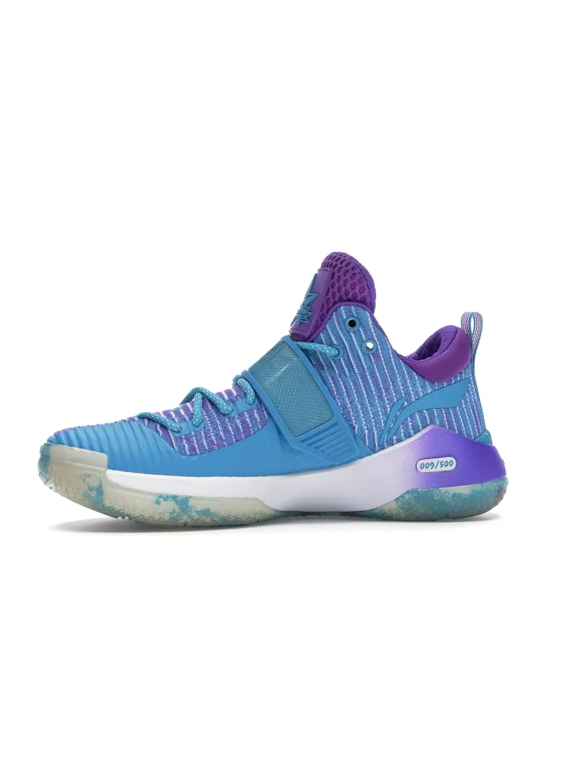 Мужские кроссовки для баскетбола Li-Ning Way Of Wade — изображение 3 из 4, синий/фиолетовый-белый