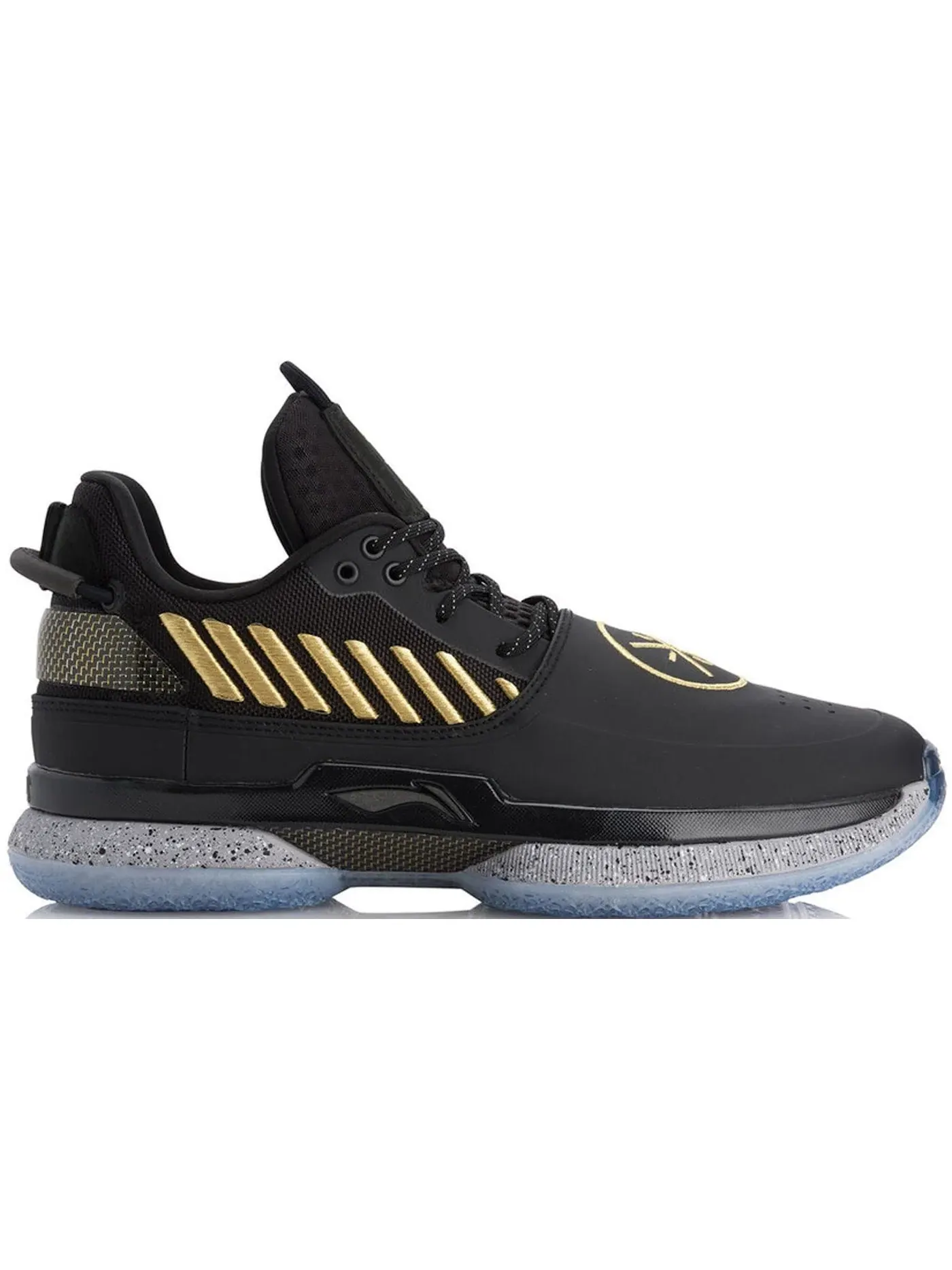 Мужские кроссовки для баскетбола Li-Ning Way of Wade 7 — изображение 1 из 1, черный/серый-золотистый