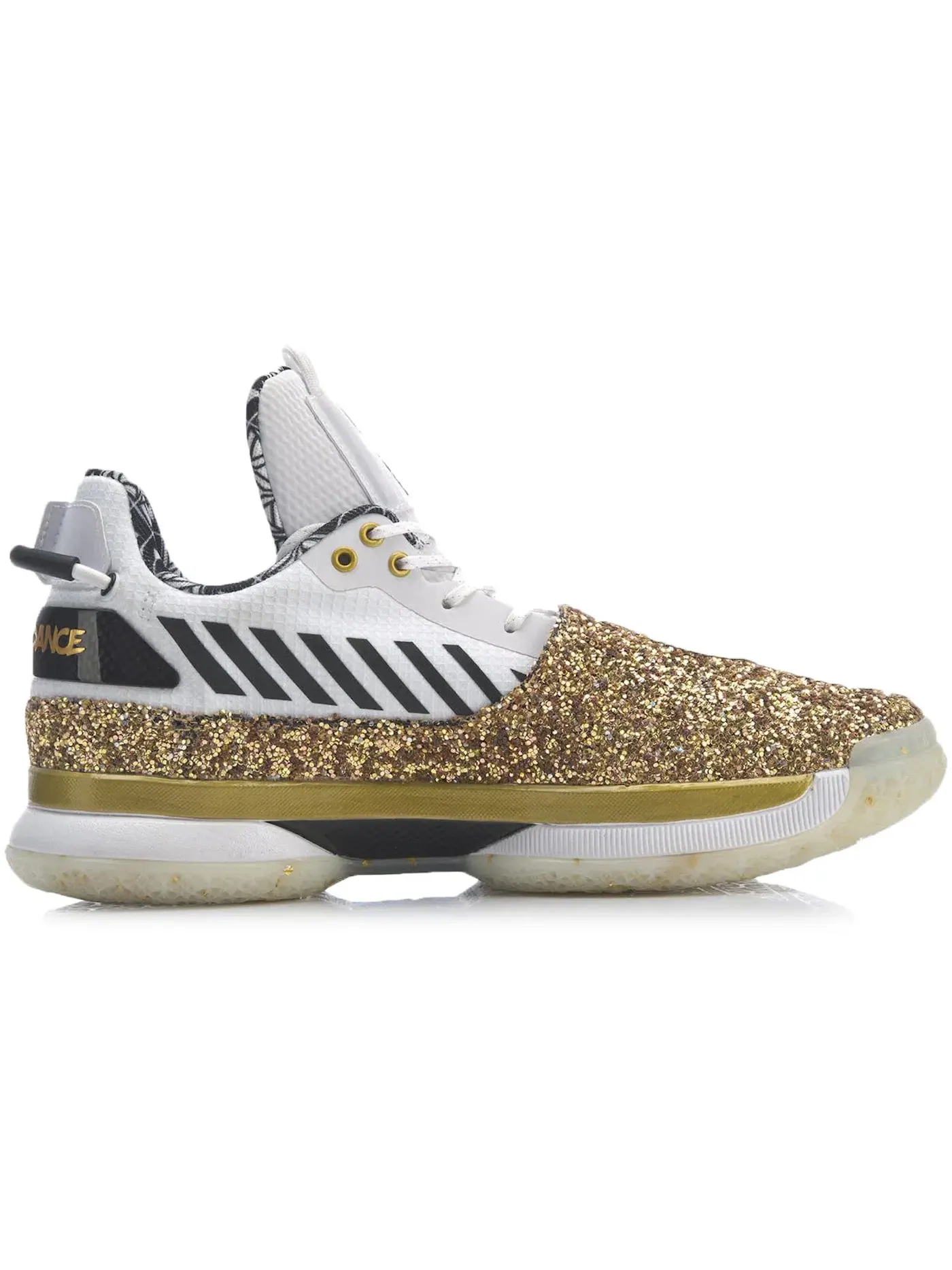 Мужские баскетбольные кроссовки Li-Ning Way of Wade 7 One Last Dance Home — изображение 1 из 1, белый/золотистый