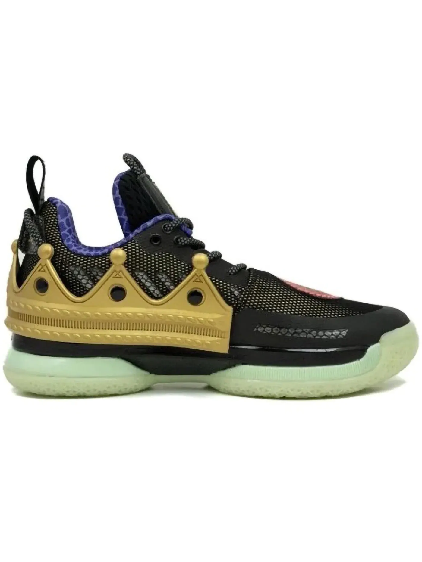 Мужские кроссовки для баскетбола Li-Ning Way of Wade 7 — изображение 1 из 1, черный/золотистый