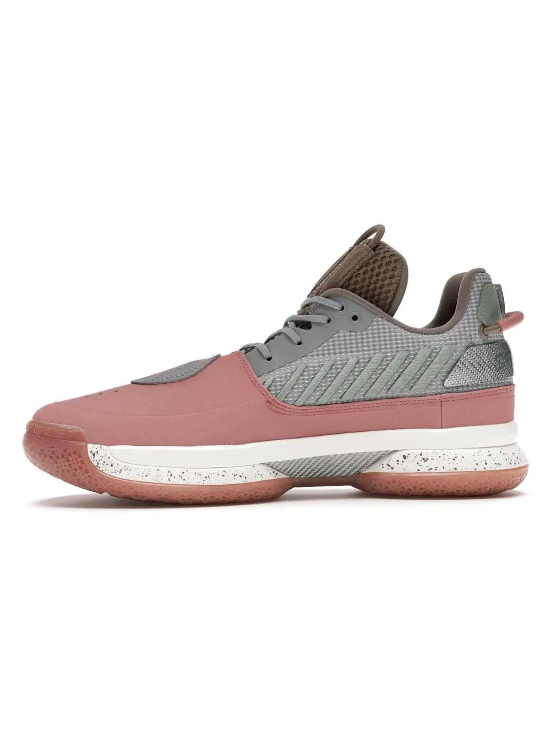 Мужские кроссовки с амортизацией Li-Ning Way of Wade 7 — изображение 3 из 4, белый/розовый-синий
