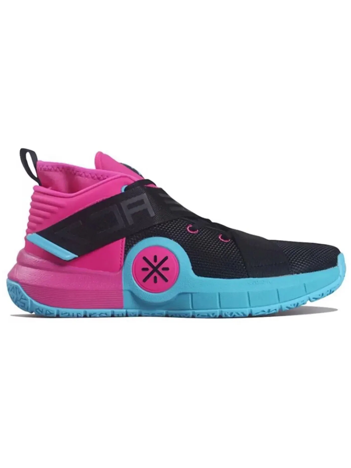 Мужские кроссовки для баскетбола Li-Ning Way of Wade 7 — изображение 1 из 1, синий/розовый/черный