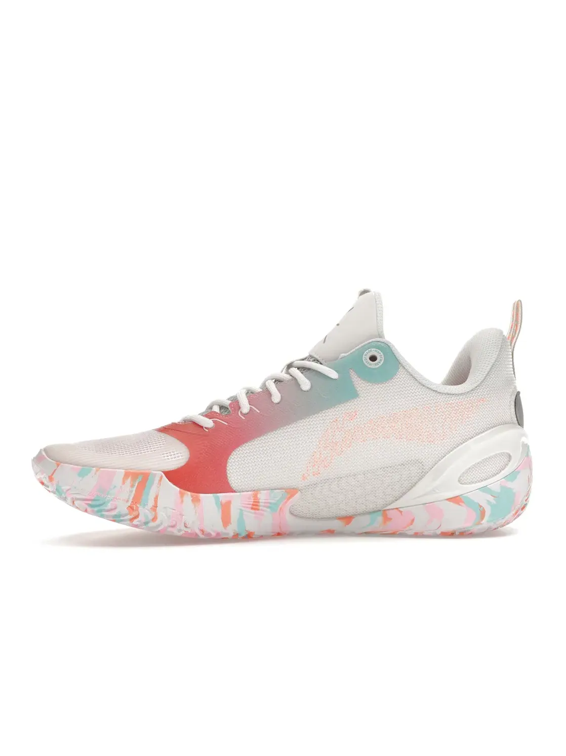 Мужские кроссовки для баскетбола со сменной подошвой Li-Ning Way of Wade 808 3 — изображение 3 из 4, белый/мульти