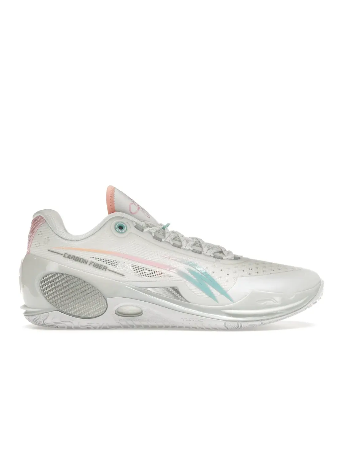 Мужские кроссовки для баскетбола с верхом из сетки Li-Ning Way of Wade 808 3 Ultra — изображение 1 из 4, белый/мульти