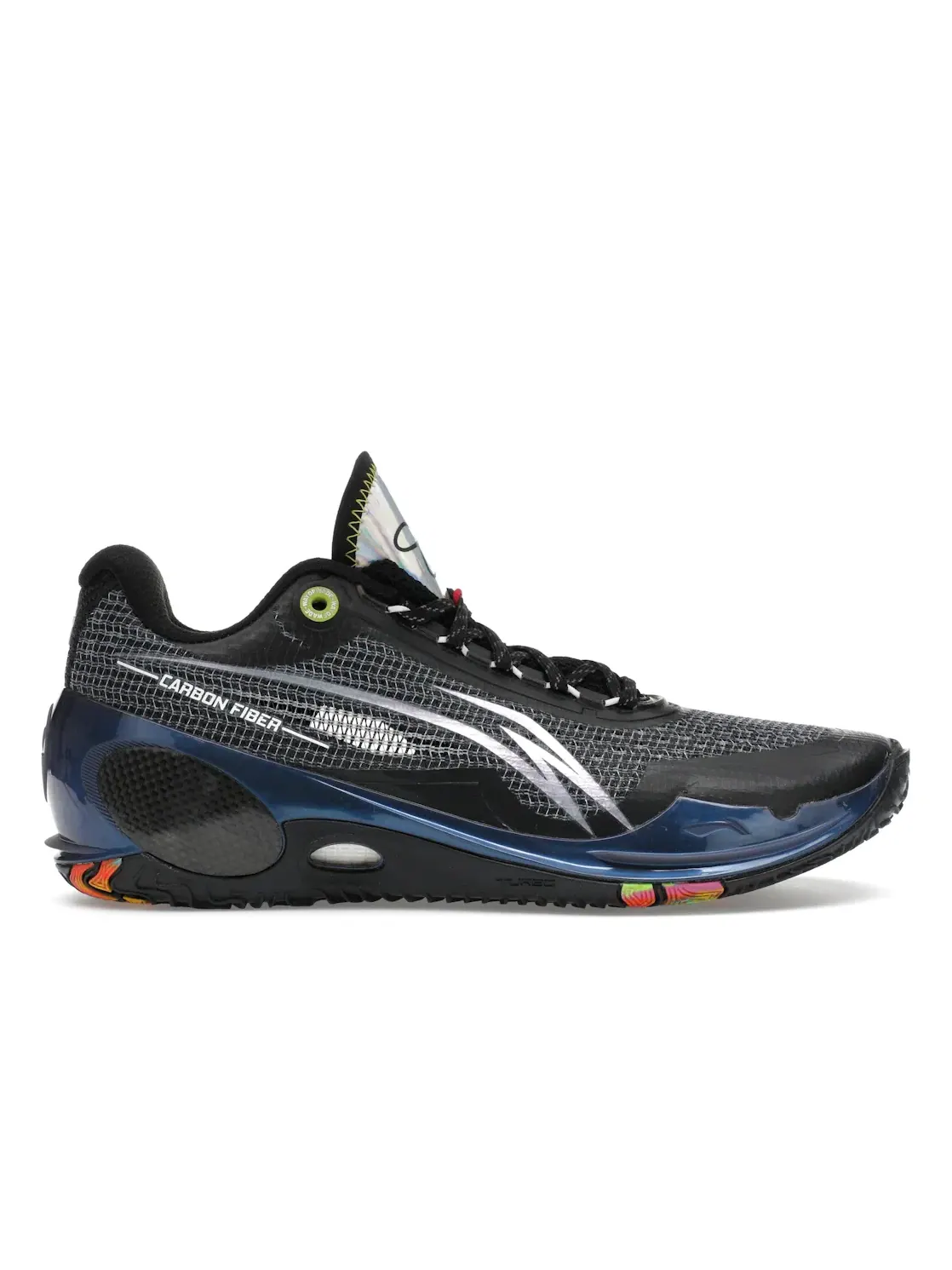 Мужские баскетбольные кроссовки с высокой посадкой Li-Ning Way of Wade 808 3 Ultra — изображение 1 из 4, черный/черный/мульти