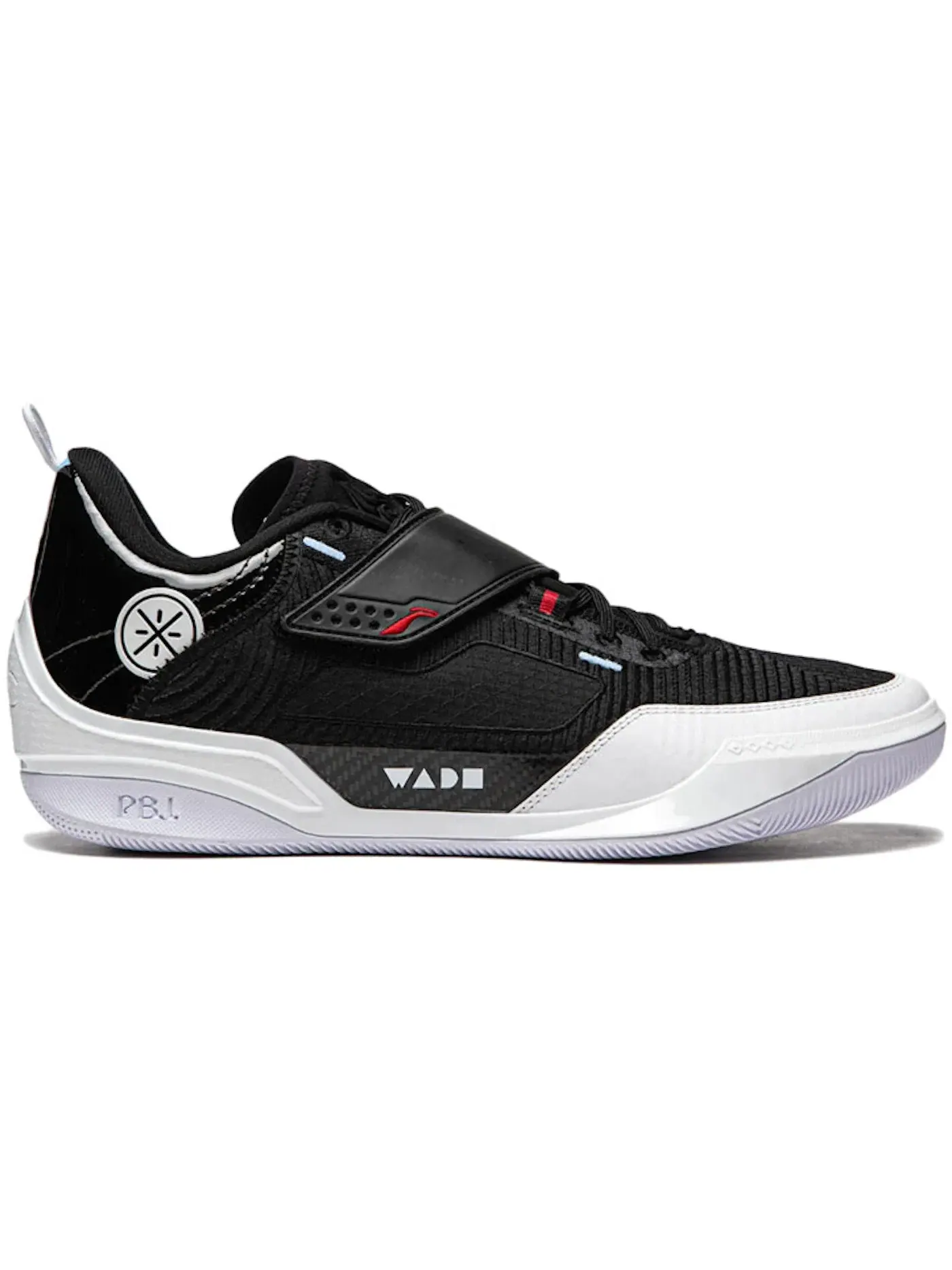 Мужские кроссовки для баскетбола Li-Ning Way of Wade 808 4 Ultra — изображение 1 из 1, черный/белый/красный