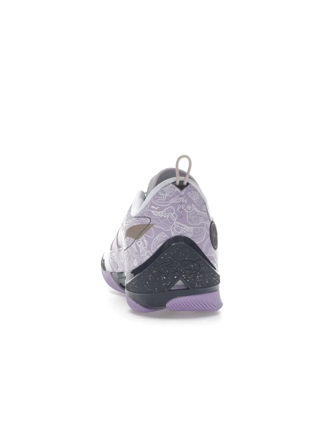 Мужские кроссовки для баскетбола Li-Ning Way Of Wade 808 4 Ultra — изображение 4 из 4, белый/фиолетовый