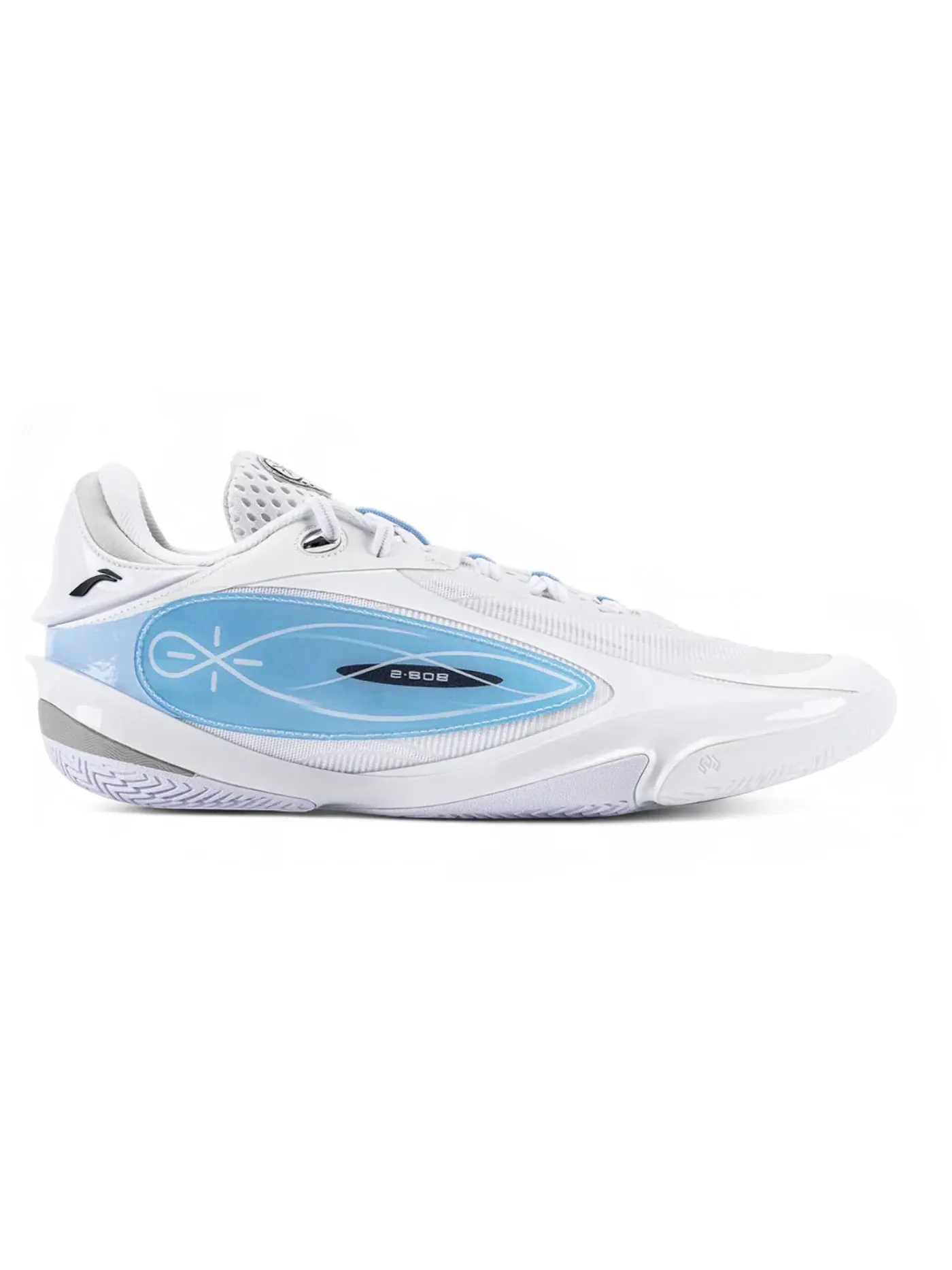 Мужские кроссовки для баскетбола Li-Ning Way Of Wade 808 5 Ultra — изображение 1 из 1, белый светлый синий