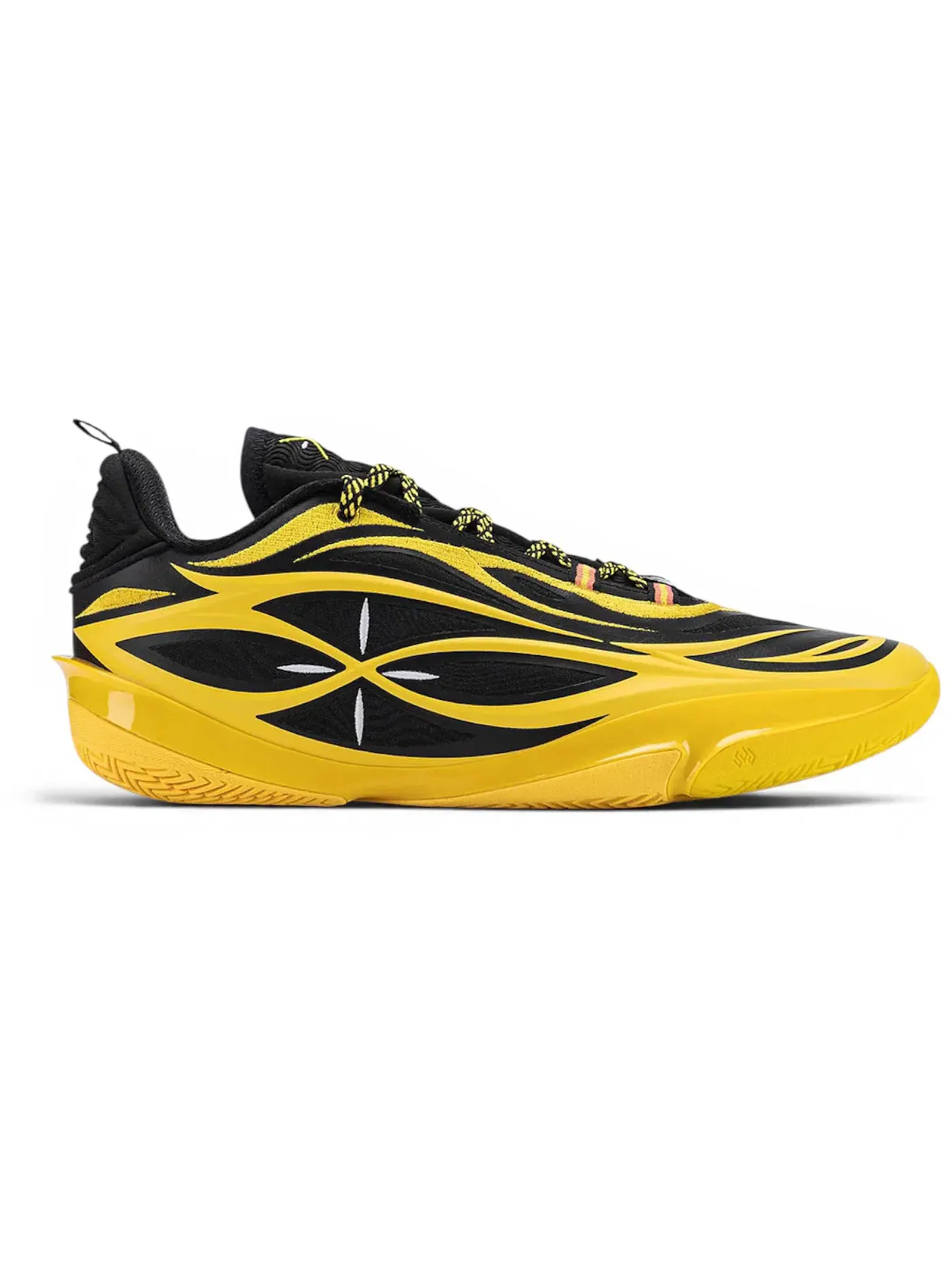 Мужские кроссовки для баскетбола Li-Ning Way Of Wade 808 5 Ultra V2 Caution — изображение 1 из 1, желтый черный