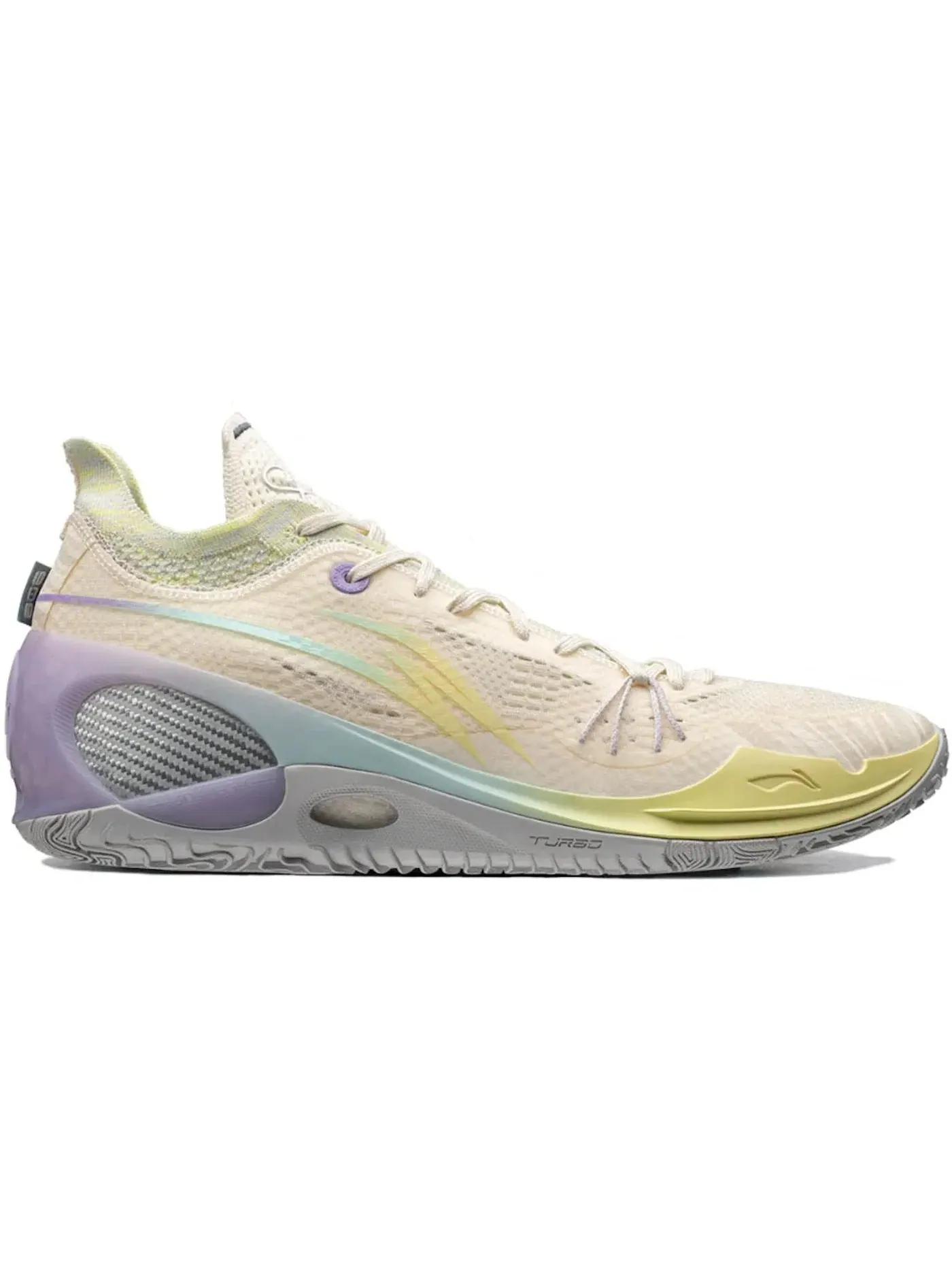 Мужские кроссовки для баскетбола Li-Ning Way of Wade 808 Ultra V2 Low Easter Eggs — изображение 1 из 1, бежевый желтый