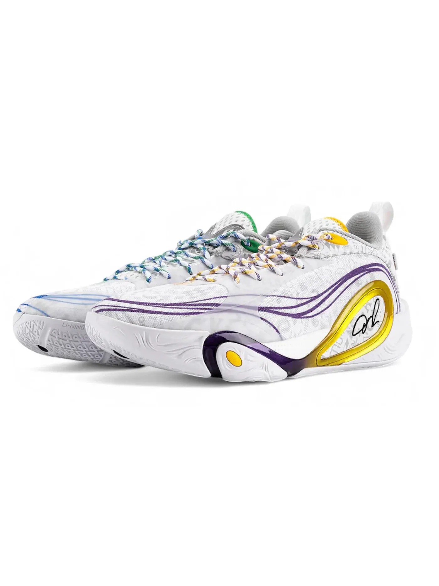 Мужские кроссовки для баскетбола Li-Ning Way of Wade D'Angelo Russell Dlo 1 — изображение 1 из 1, мульти