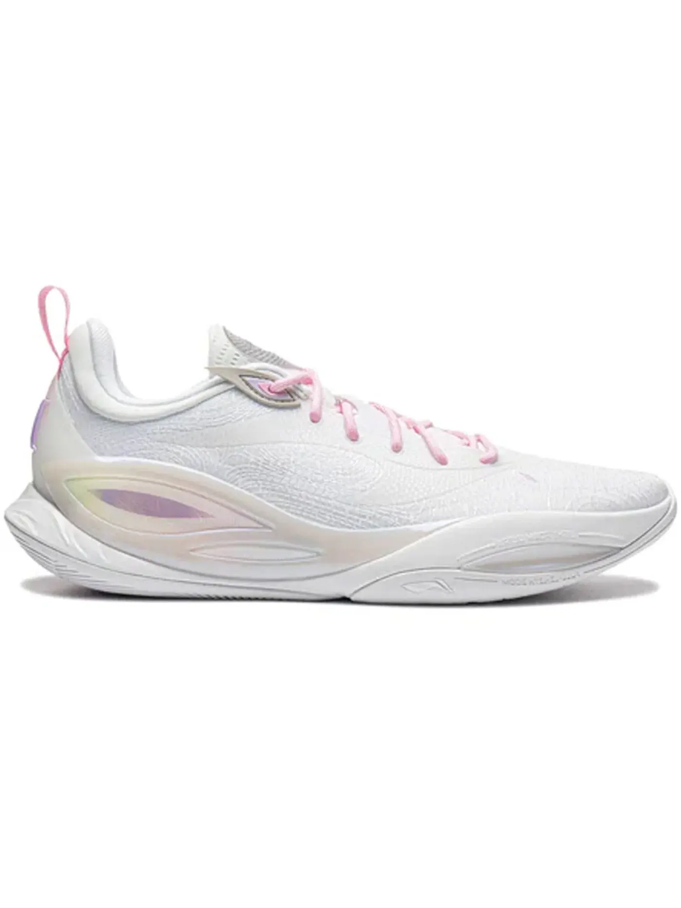 Мужские кроссовки для баскетбола Li-Ning Way Of Wade D'Angelo Russell Dlo 2 — изображение 1 из 1, розовый белый
