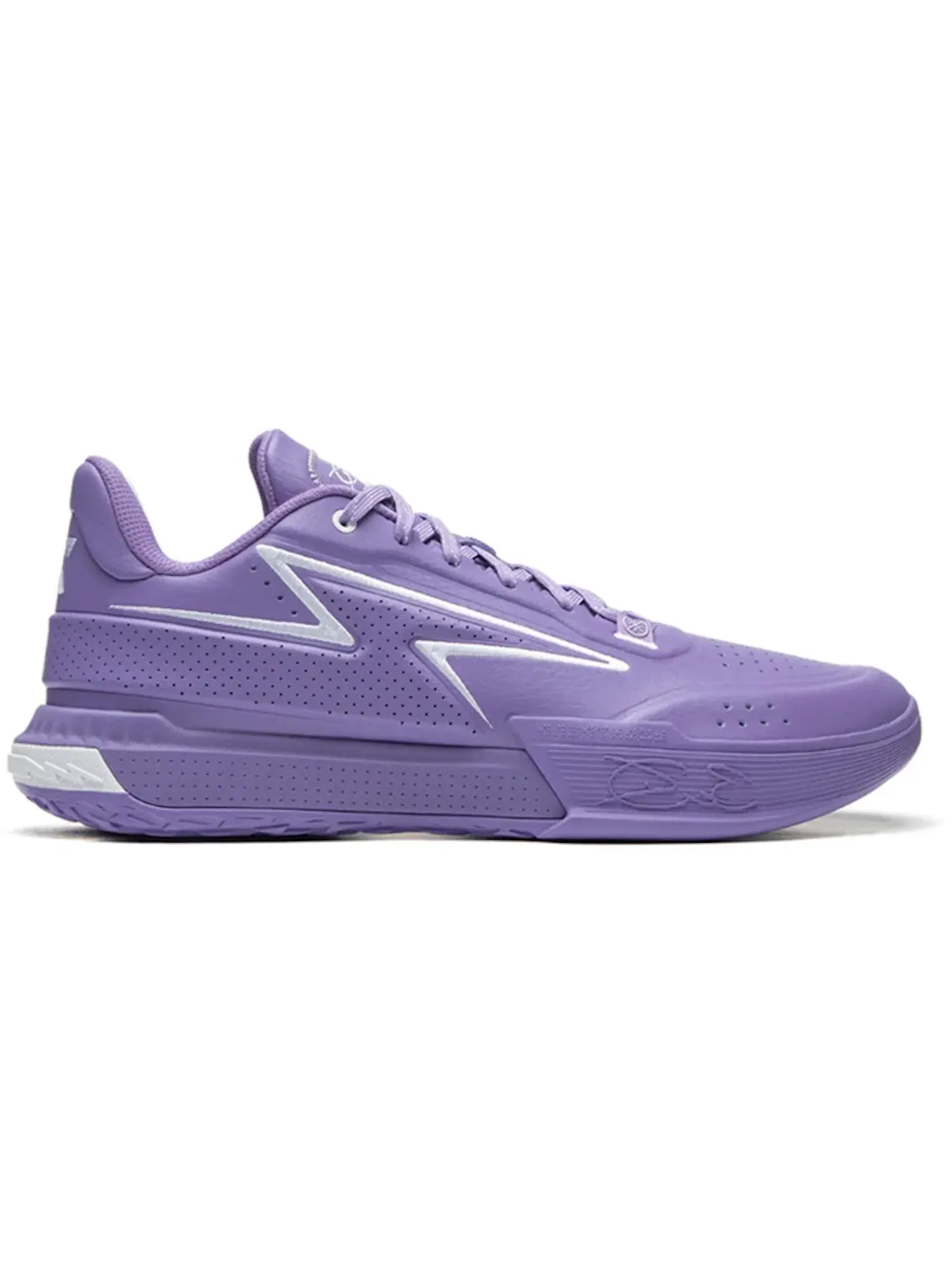 Мужские кроссовки для баскетбола Li-Ning Way of Wade Flash — изображение 1 из 1, фиолетовый/белый