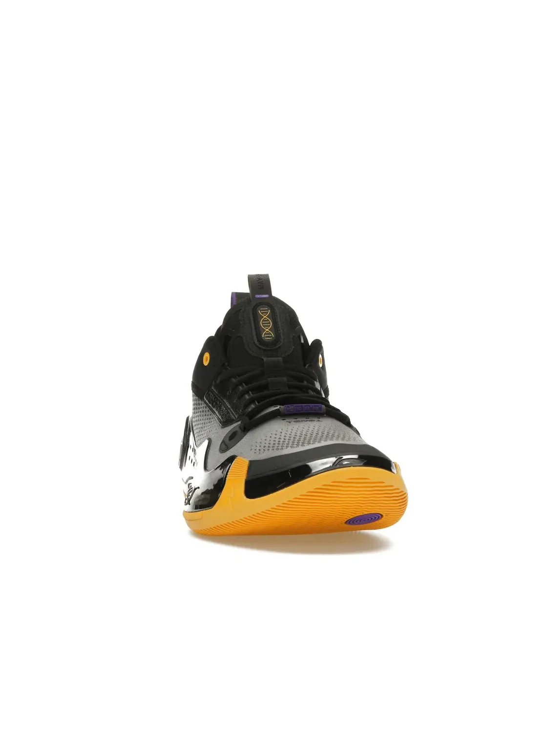 Мужские кроссовки для баскетбола Li-Ning Way of Wade Low 10 — изображение 2 из 4, черный/желтый/фиолетовый