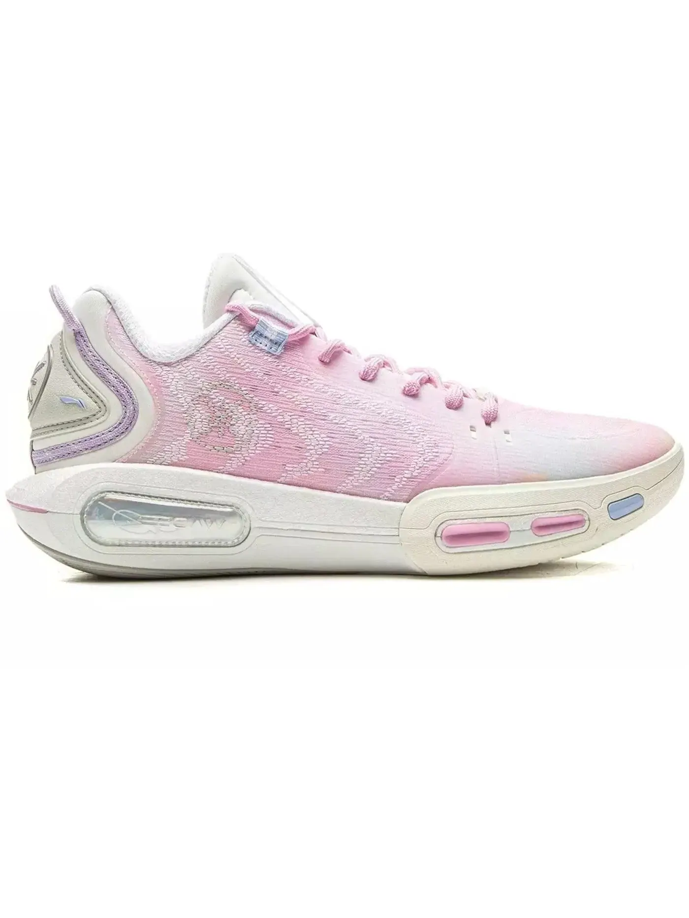 Мужские кроссовки для баскетбола Li-Ning Way of Wade Shadow 7 Dream — изображение 1 из 1, розовый/белый