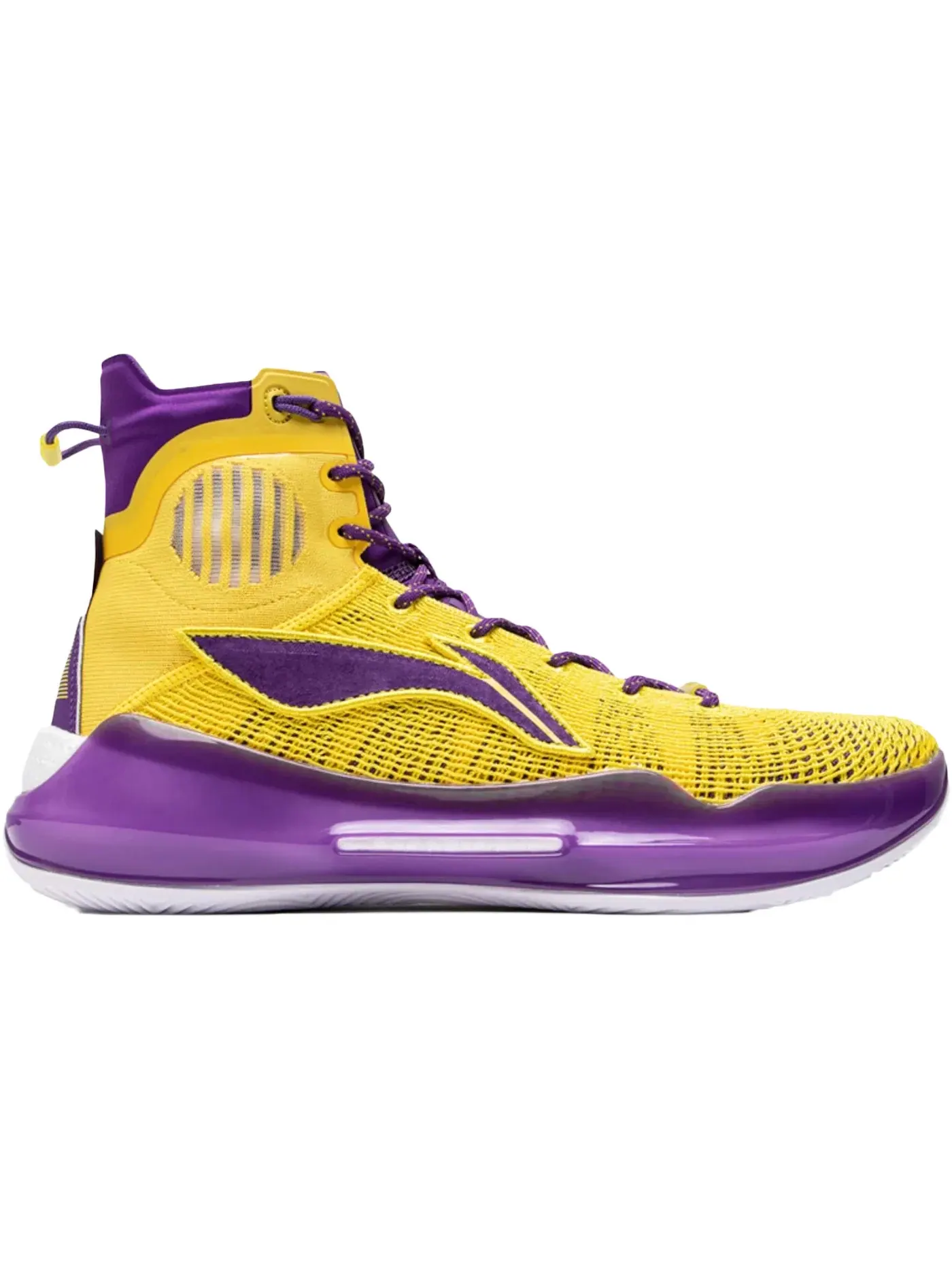 Мужские кроссовки для баскетбола Li-Ning Yushuai 13 — изображение 1 из 1, желтый фиолетовый