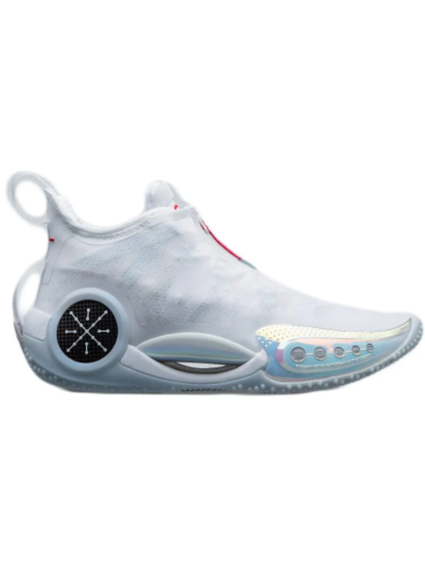 Мужские баскетбольные кроссовки с высокой посадкой Li-Ning Way of Wade 9 — изображение 1 из 1, белый/красный/синий