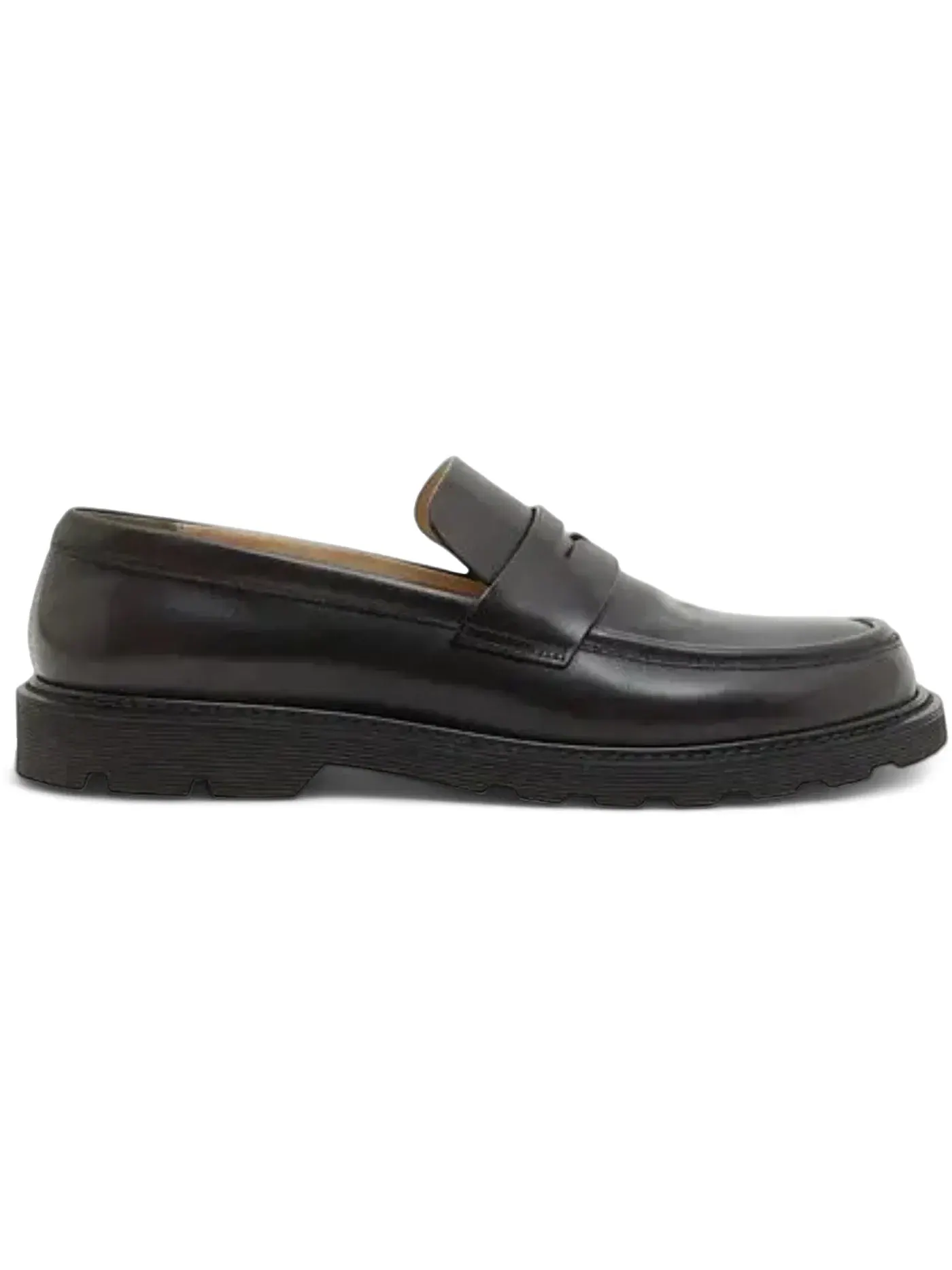 Женские лоферы кожаные LOEWE Blaze Leather Loafer — изображение 1 из 1, черный