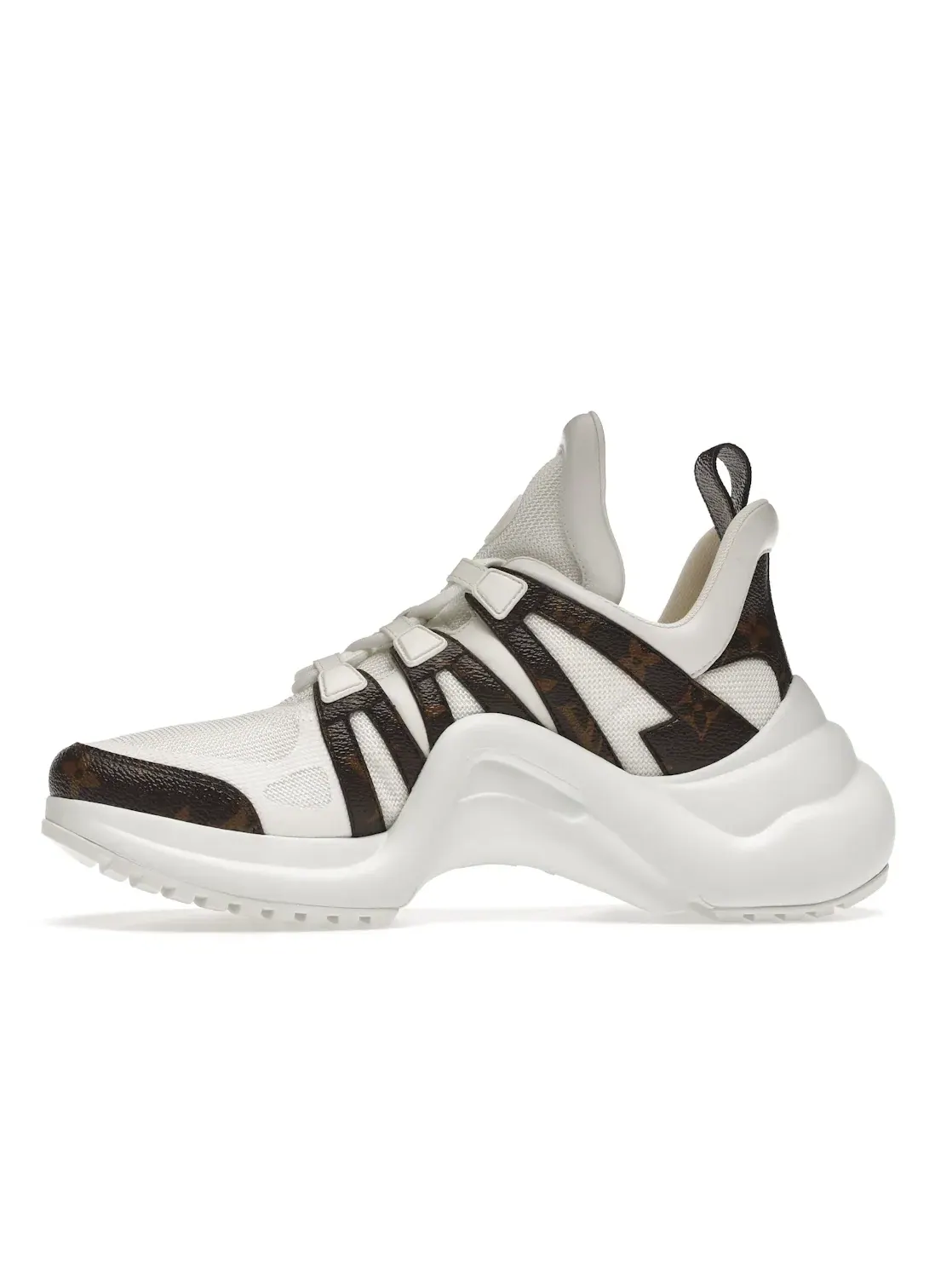 Женские кроссовки с монограммой Louis Vuitton Archlight Trainer — изображение 3 из 4, белый