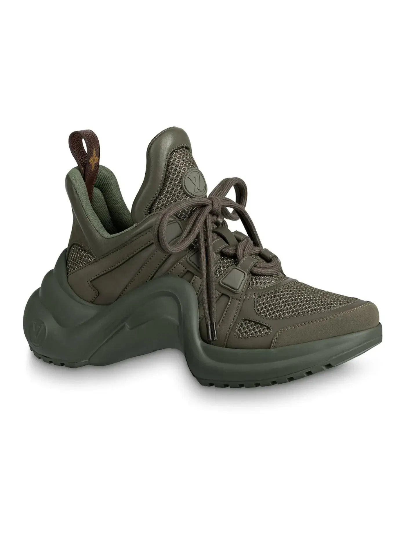 Женские кроссовки с массивной подошвой Louis Vuitton Arclight Trainer Louis Vuitton