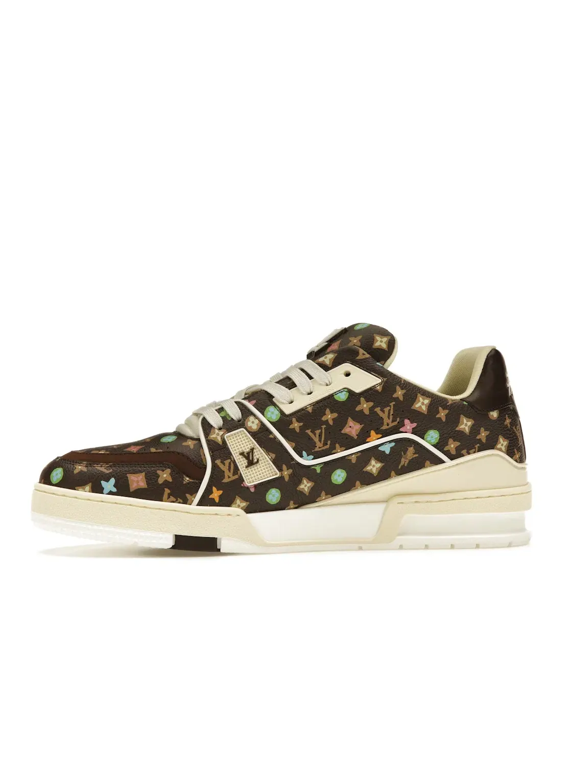 Мужские кроссовки с принтом Louis Vuitton by Tyler, the Creator LV Trainer Louis Vuitton — изображение 3 из 4, мульти