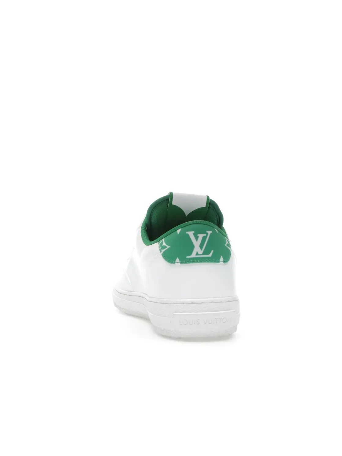 Мужские кроссовки с контрастной отделкой Louis Vuitton Charlie Sneaker — изображение 4 из 4, белый зеленый