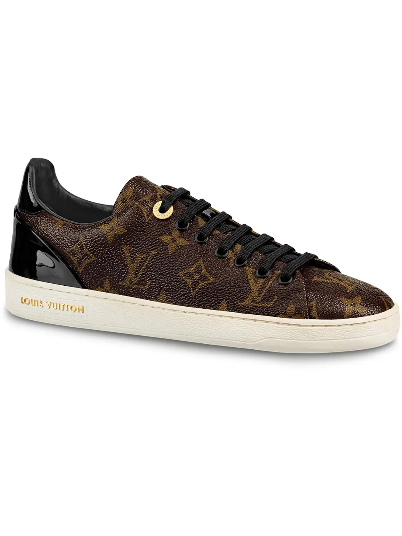 Женские кроссовки с принтом Louis Vuitton Frontrow Louis Vuitton — изображение 1 из 1, коричневый/белый