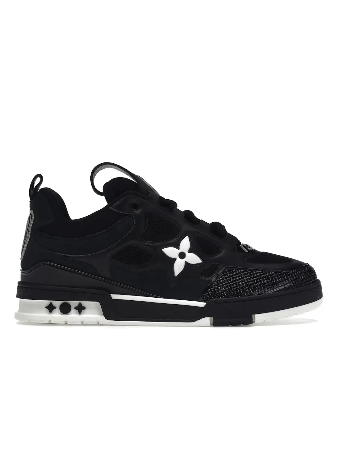 Мужские кеды Louis Vuitton LV Skate Sneaker — изображение 1 из 4, черный/черный/белый