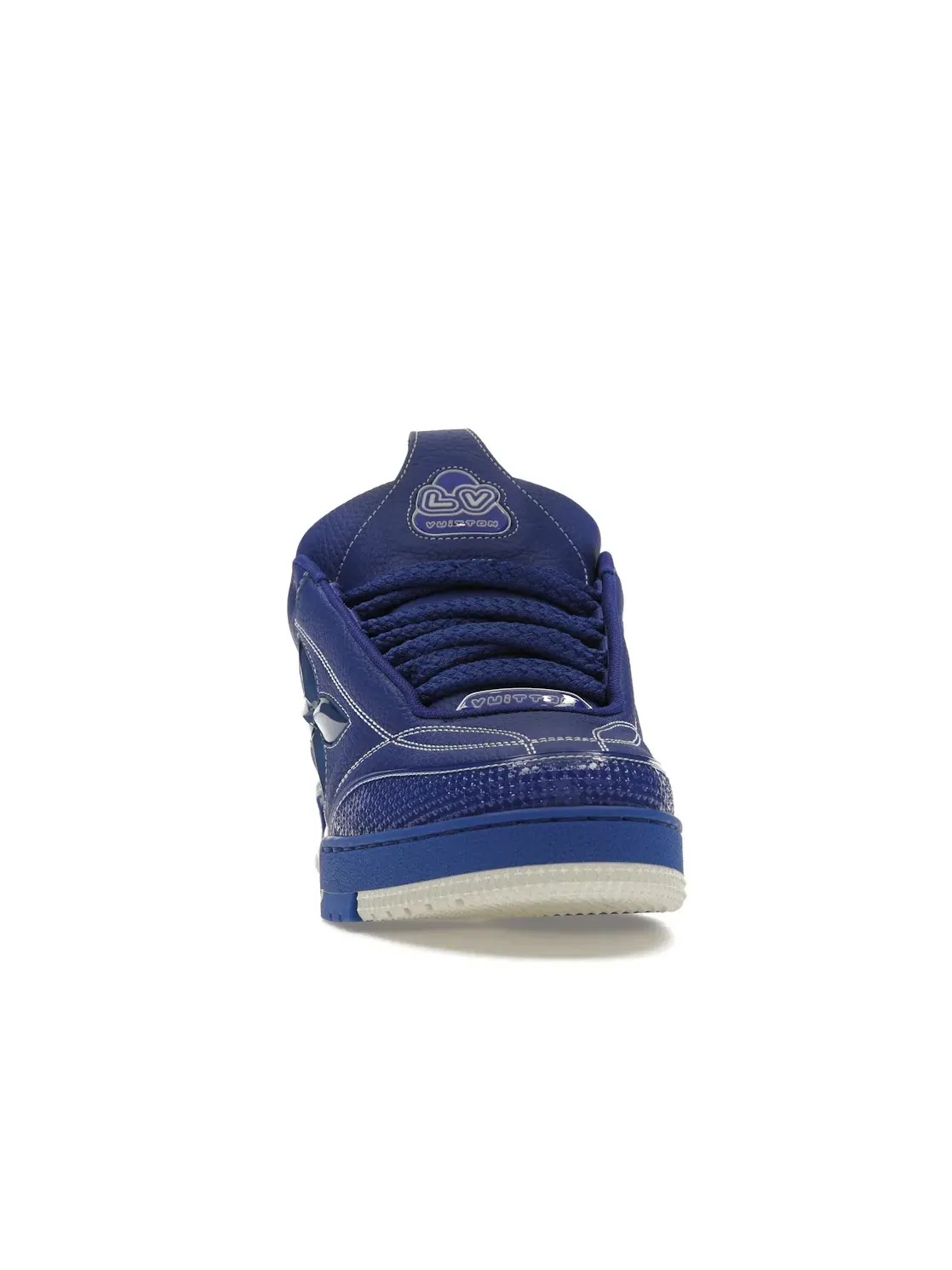Мужские кроссовки с принтом Louis Vuitton LV Skate Sneaker Louis Vuitton — изображение 2 из 4, синий/белый
