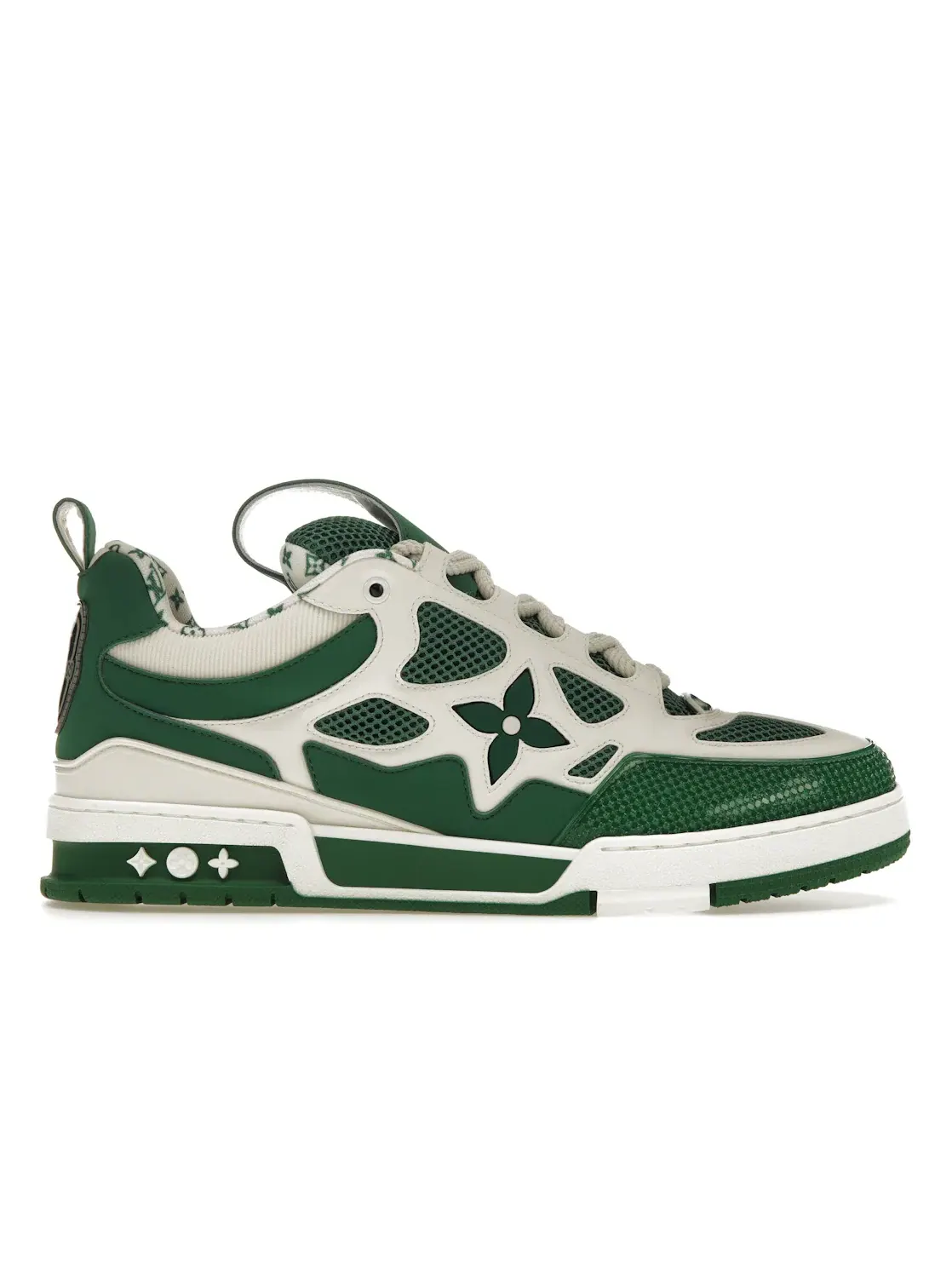 Мужские кеды LV Skate Green/White Louis Vuitton — изображение 1 из 4, зеленый/белый