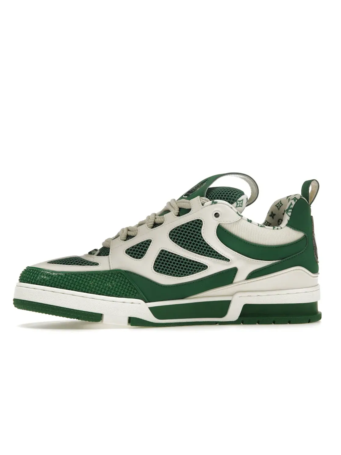 Мужские кеды LV Skate Green/White Louis Vuitton — изображение 3 из 4, зеленый/белый