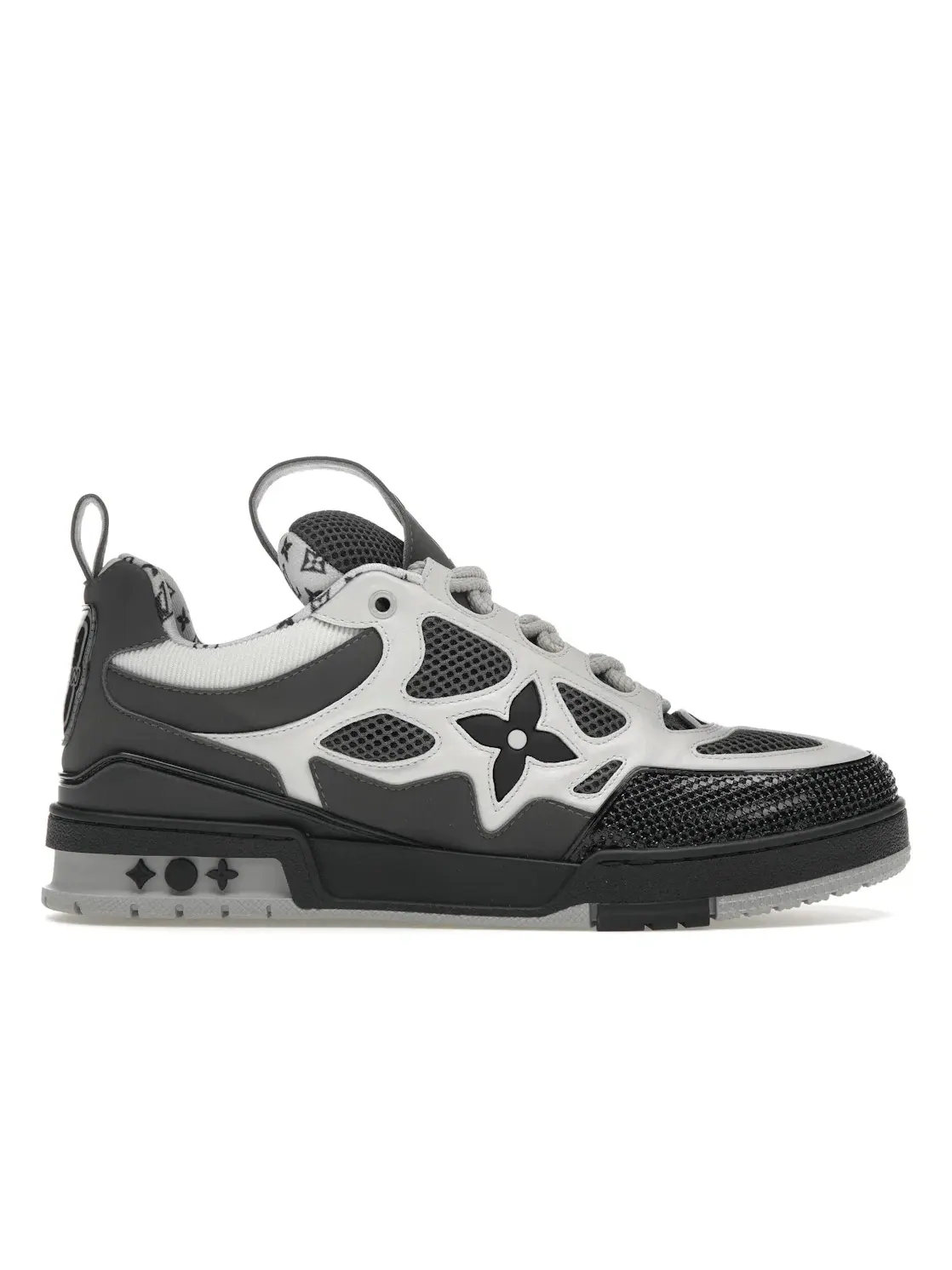 Мужские кроссовки Louis Vuitton LV Skate Sneaker — изображение 1 из 4, серый/белый