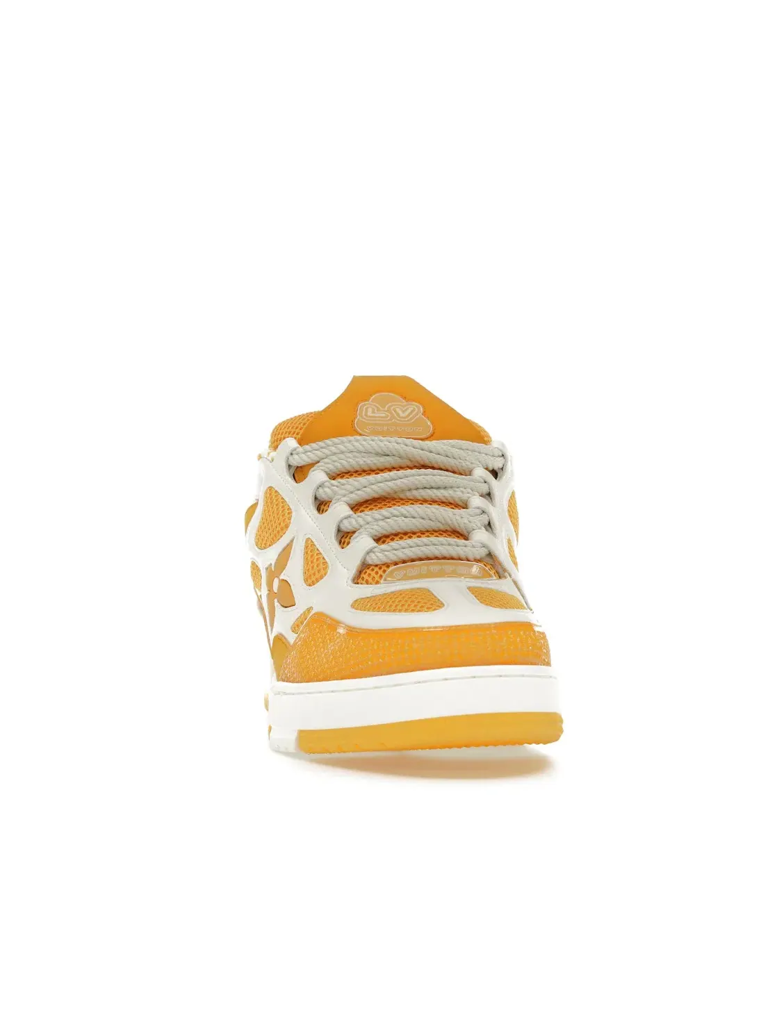 Мужские кроссовки с контрастными деталями Louis Vuitton LV Skate Sneaker — изображение 2 из 4, желтый/белый