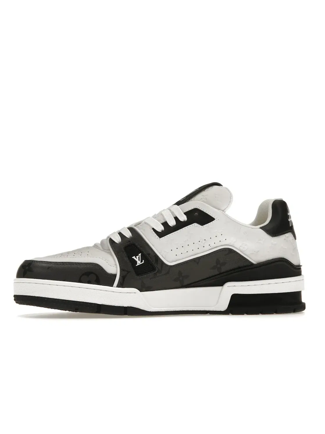 Мужские кроссовки с принтом Louis Vuitton LV Trainer Louis Vuitton — изображение 3 из 4, белый