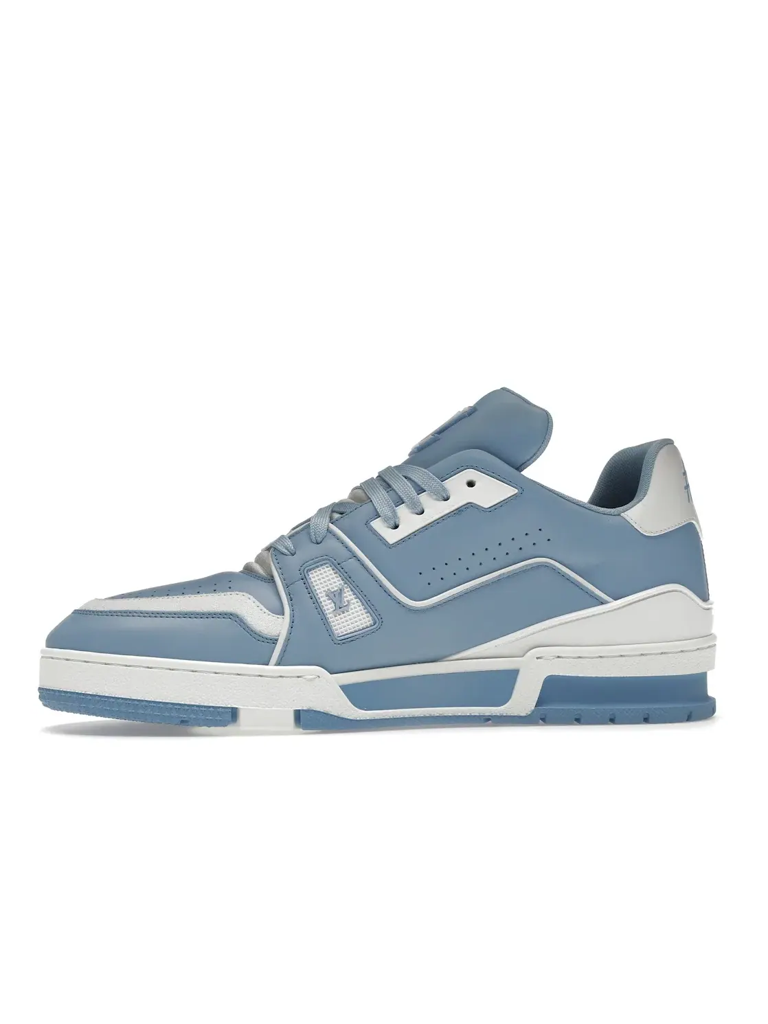 Мужские кроссовки Louis Vuitton LV Trainer — изображение 3 из 4, светлый синий белый
