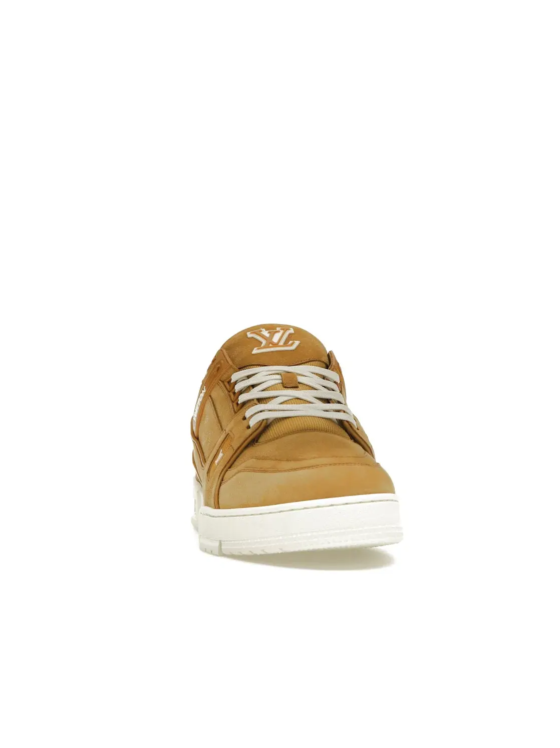 Мужские кроссовки LV Trainer Louis Vuitton — изображение 2 из 4, бежевый