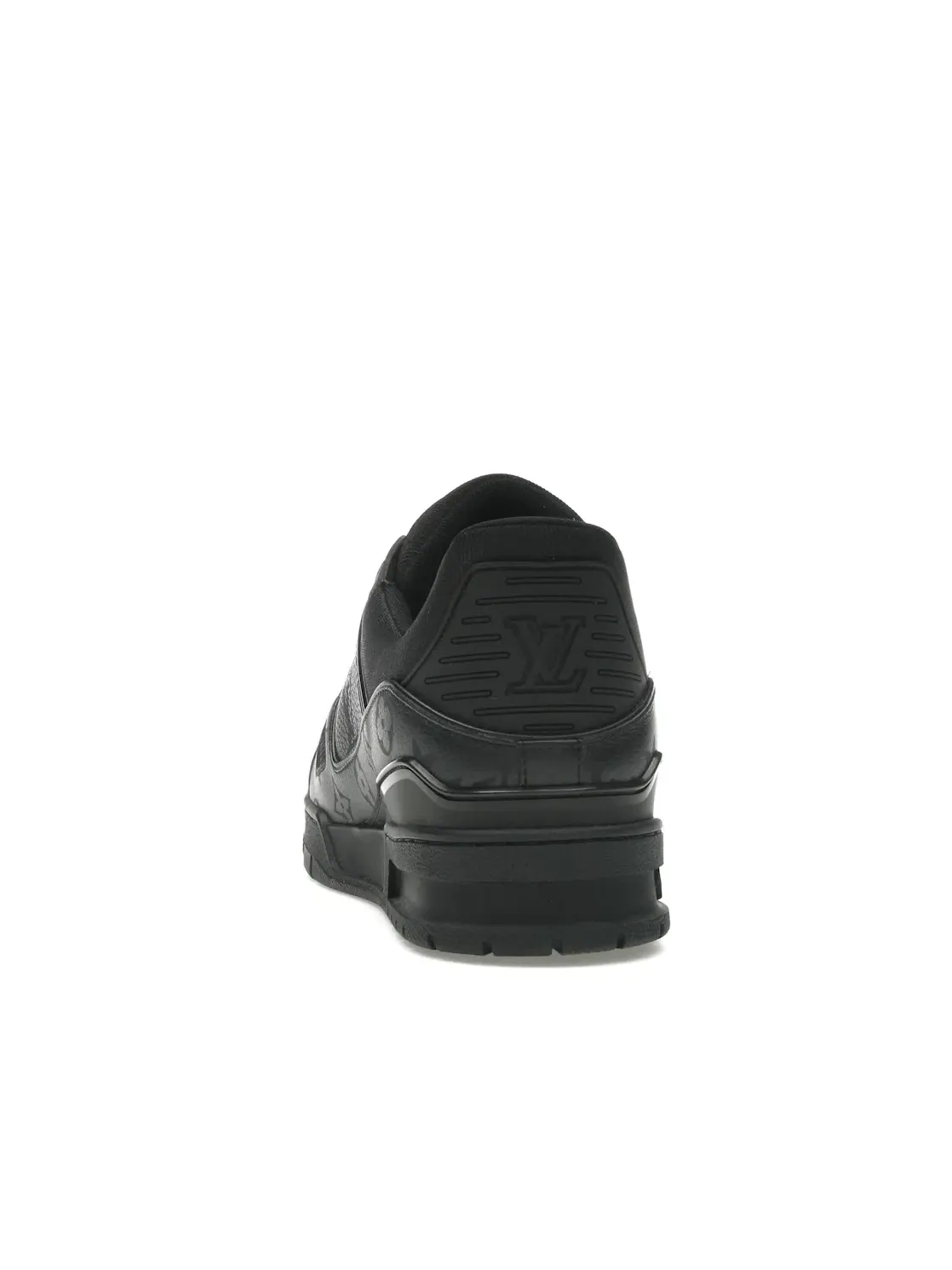 Кроссовки женские мужские Louis Vuitton LV Trainer — изображение 4 из 4, черный/черный
