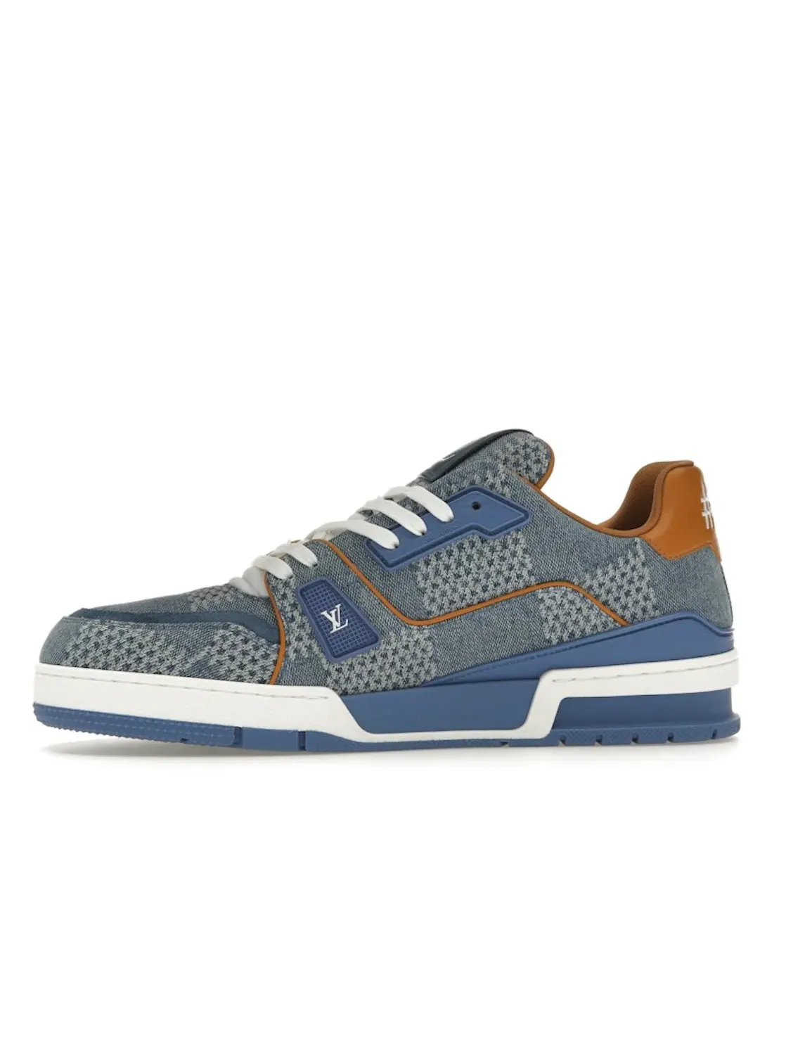 Мужские кроссовки с принтом Louis Vuitton LV Trainer Louis Vuitton — изображение 3 из 4