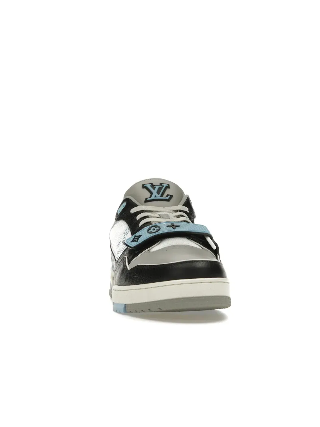 Мужские кроссовки с дизайном Louis Vuitton LV Trainer Louis Vuitton — изображение 2 из 4, синий/серый/черный