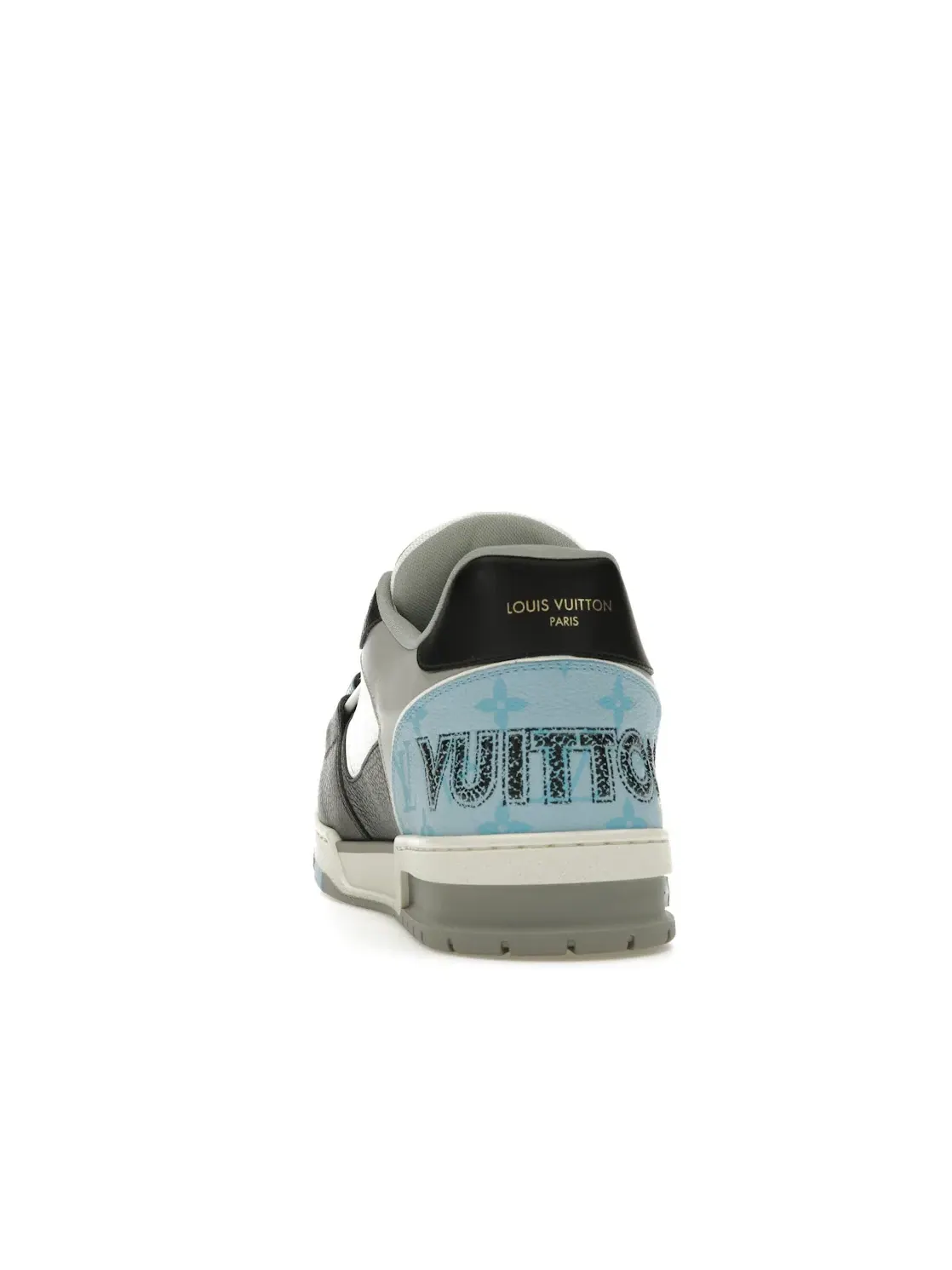 Мужские кроссовки с дизайном Louis Vuitton LV Trainer Louis Vuitton — изображение 4 из 4, синий/серый/черный