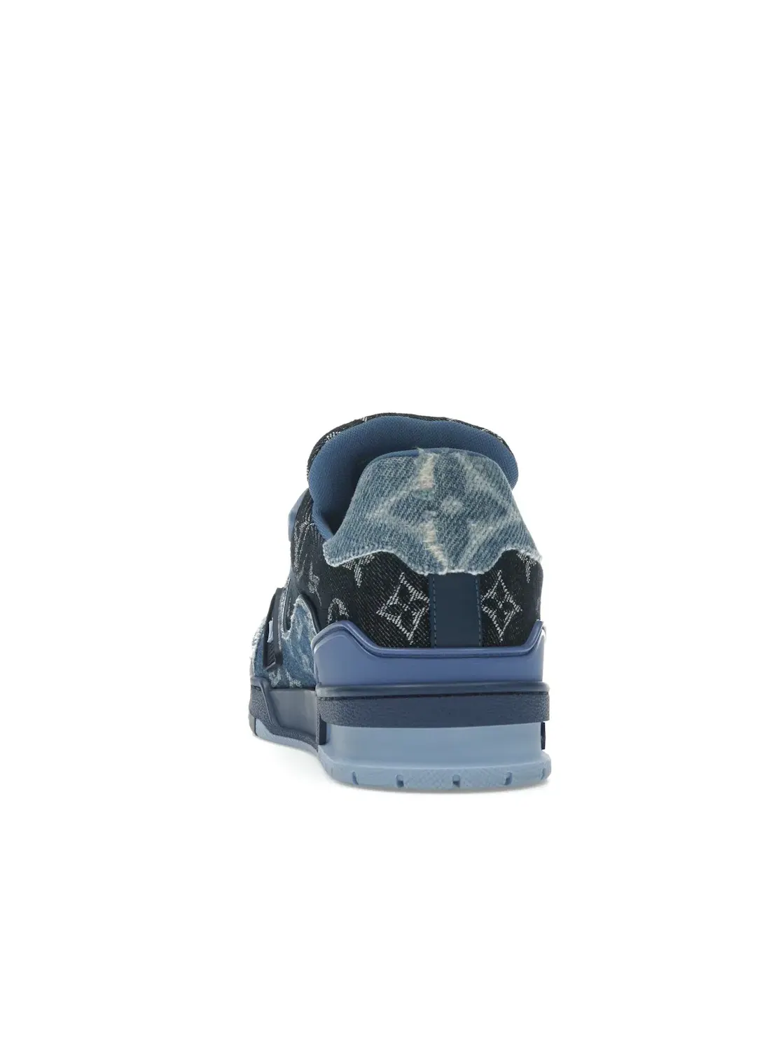 Мужские кроссовки с принтом Louis Vuitton LV Trainer — изображение 4 из 4, синий