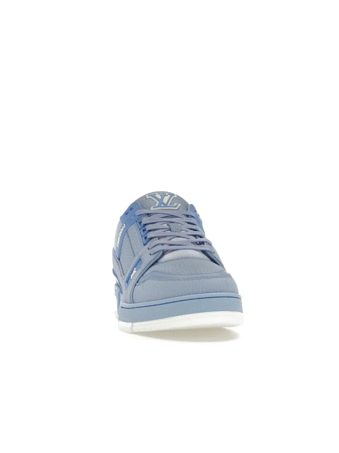 Мужские кроссовки LV Trainer Louis Vuitton — изображение 2 из 4, светлый синий белый