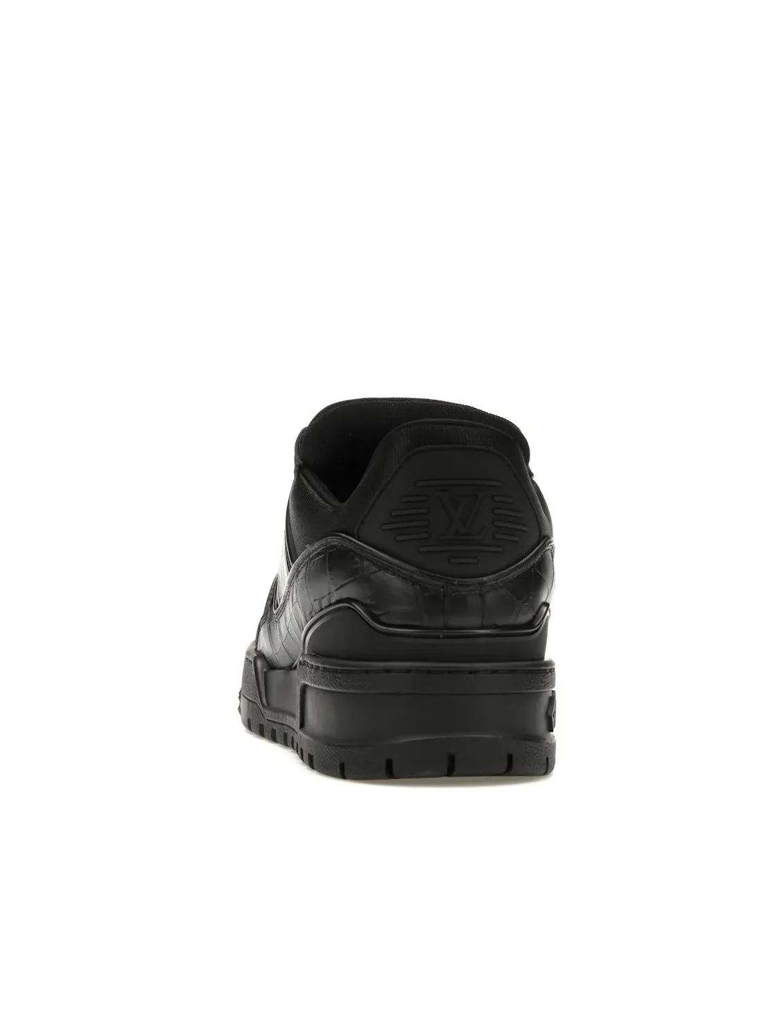Мужские кроссовки с массивной подошвой Louis Vuitton LV Trainer Maxi Sneaker — изображение 4 из 4, черный