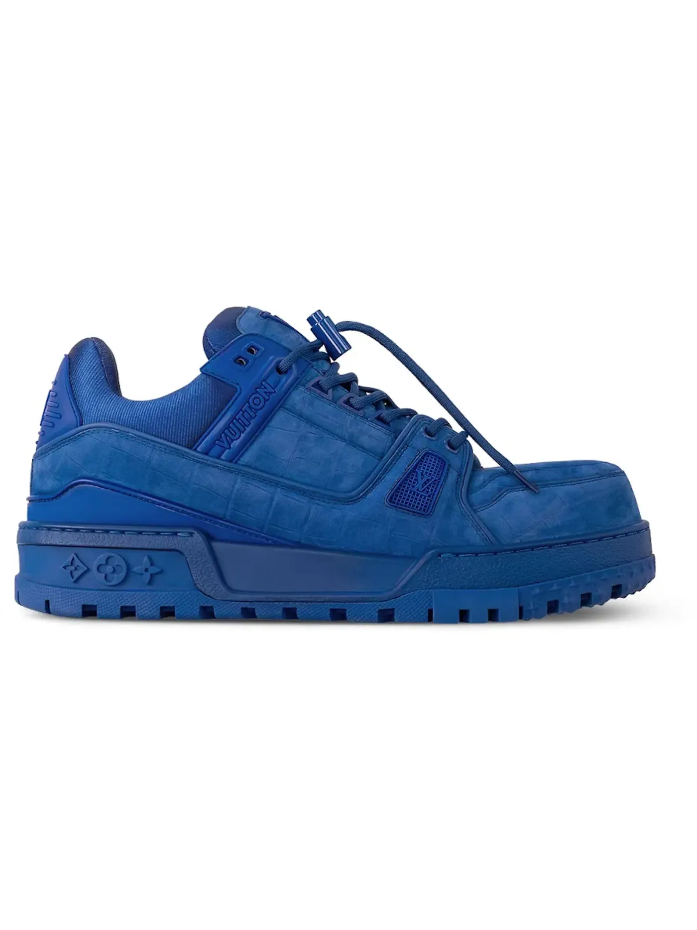 Мужские кроссовки с массивной подошвой Louis Vuitton LV Trainer Maxi Sneaker Louis Vuitton — изображение 1 из 1, синий